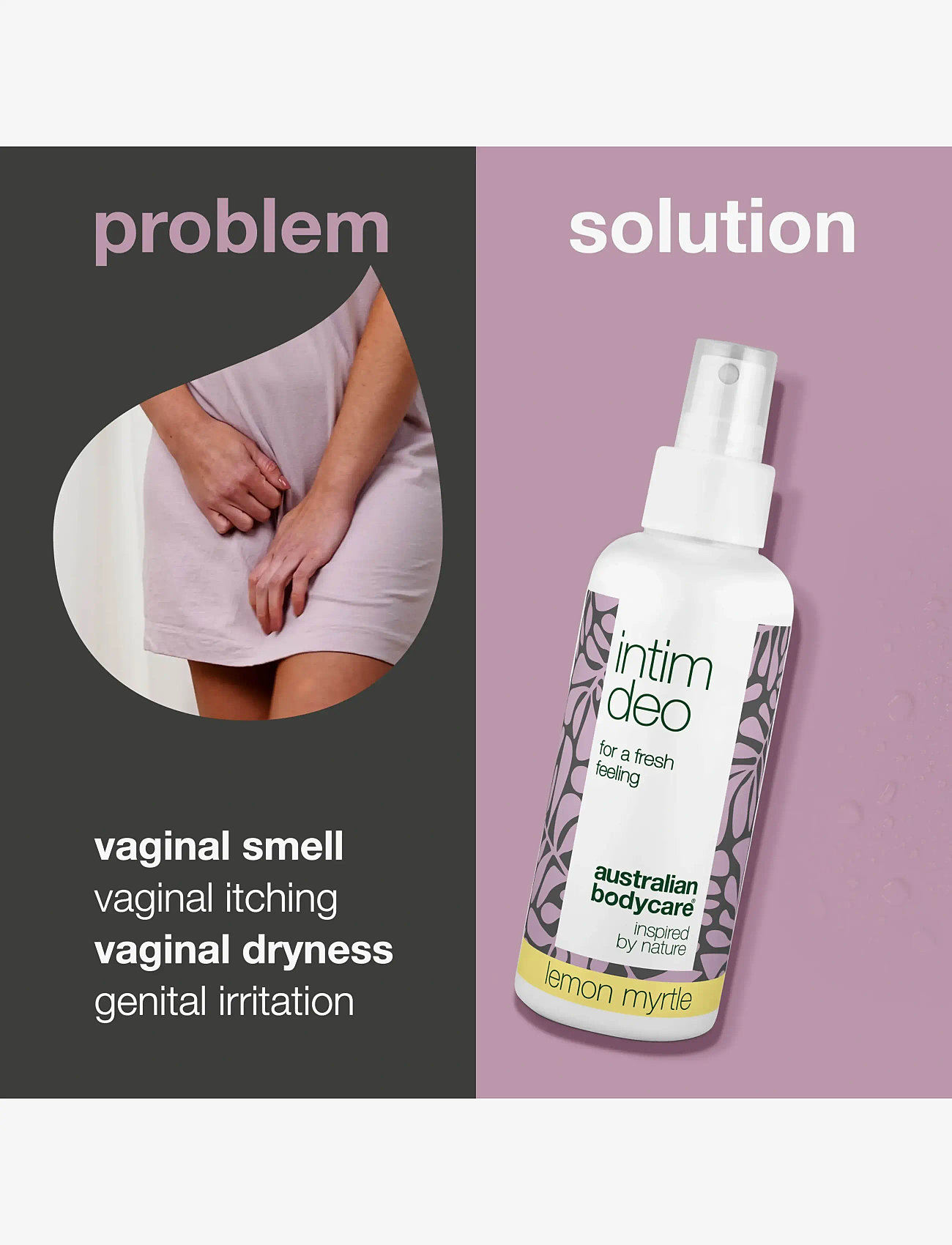 Australian Bodycare - Intim Deo to prevent unwanted odor - Lemon Myrtle 100 ml - intimvask - clear - 2