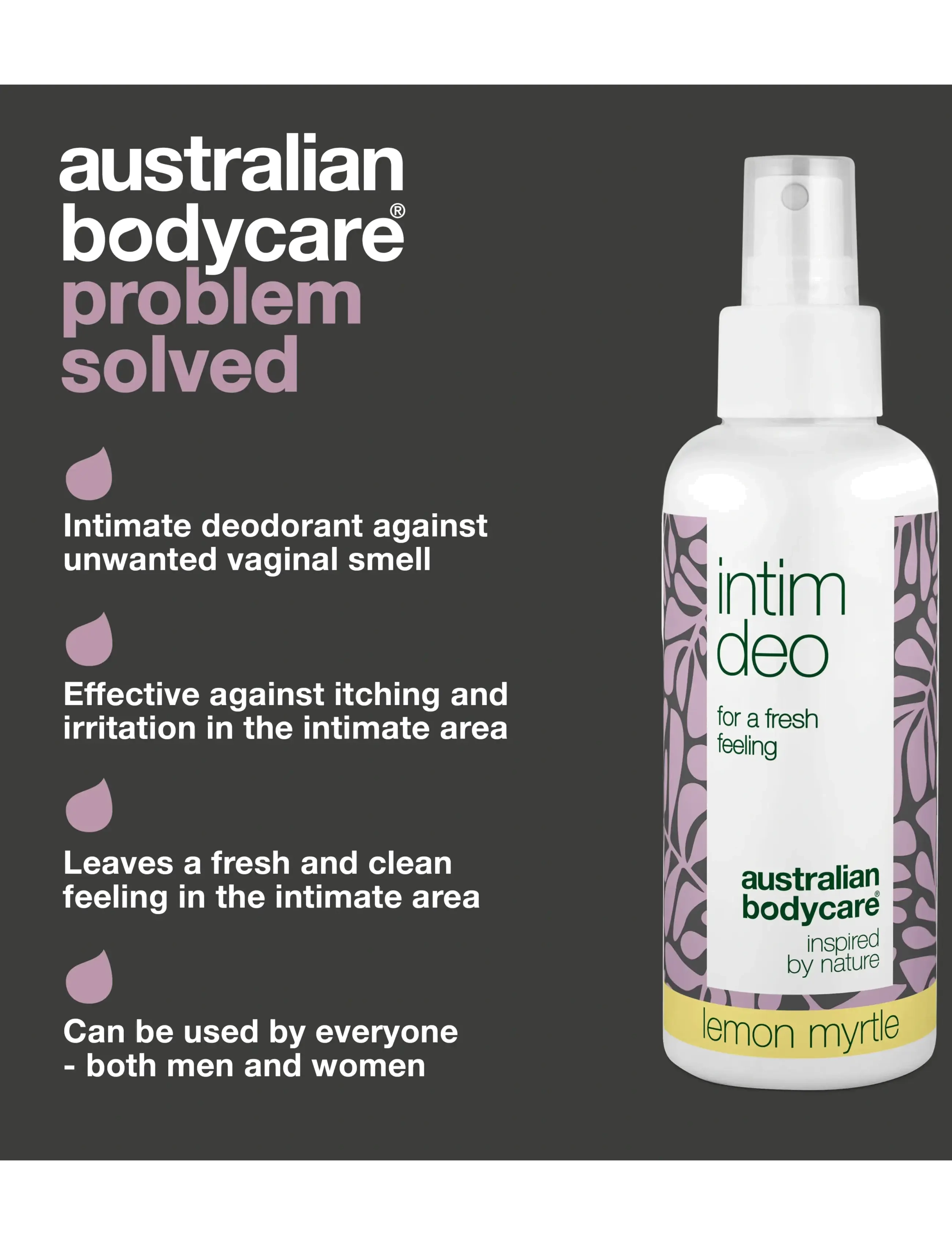 Australian Bodycare - Intim Deo to prevent unwanted odor - Lemon Myrtle 100 ml - intimvask - clear - 3