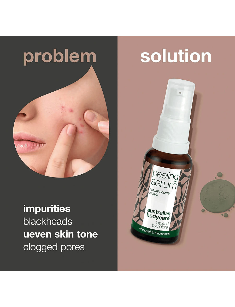 Australian Bodycare - Peeling Serum - Natural peeling serum with AHA - 30 ml - no color - 2