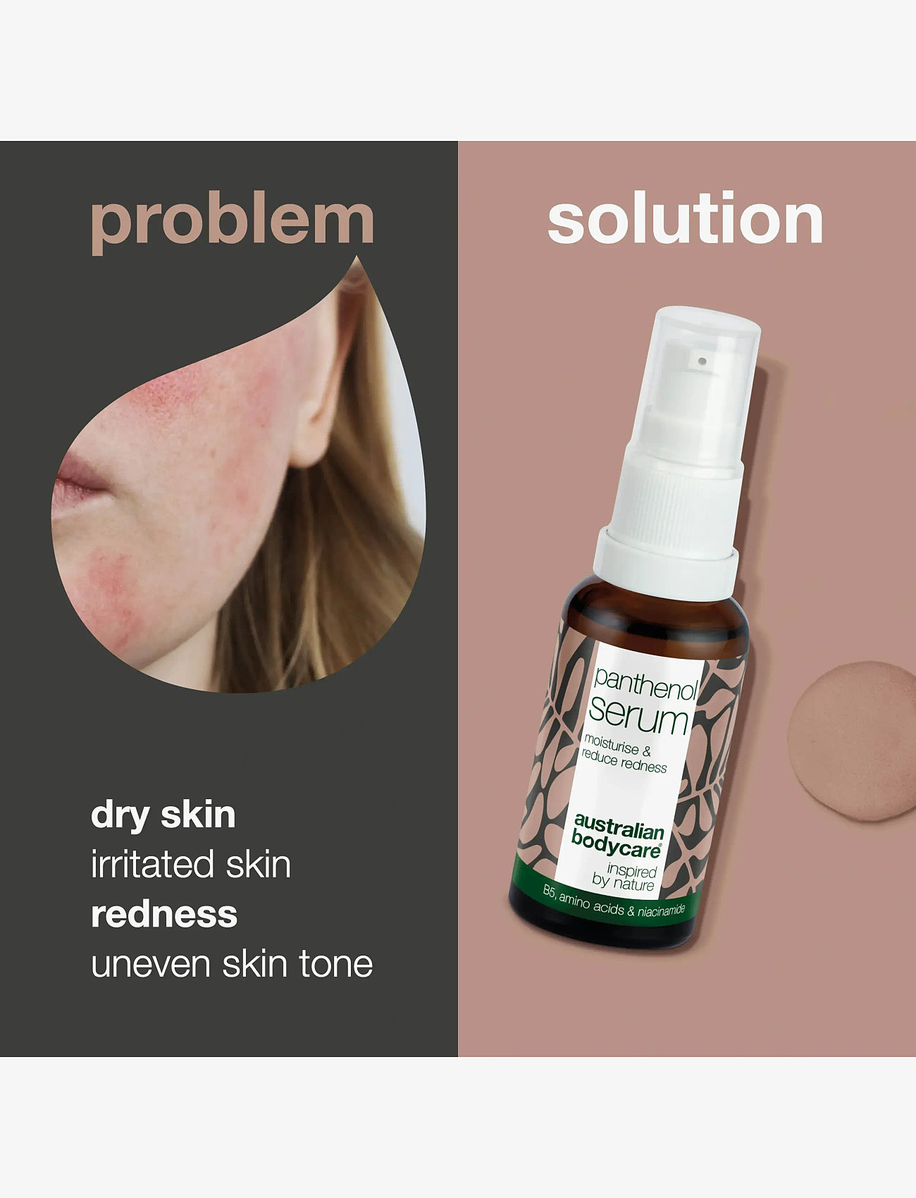 Australian Bodycare - Panthenol Serum to help reduce redness - 30 ml - serum - no color - 2