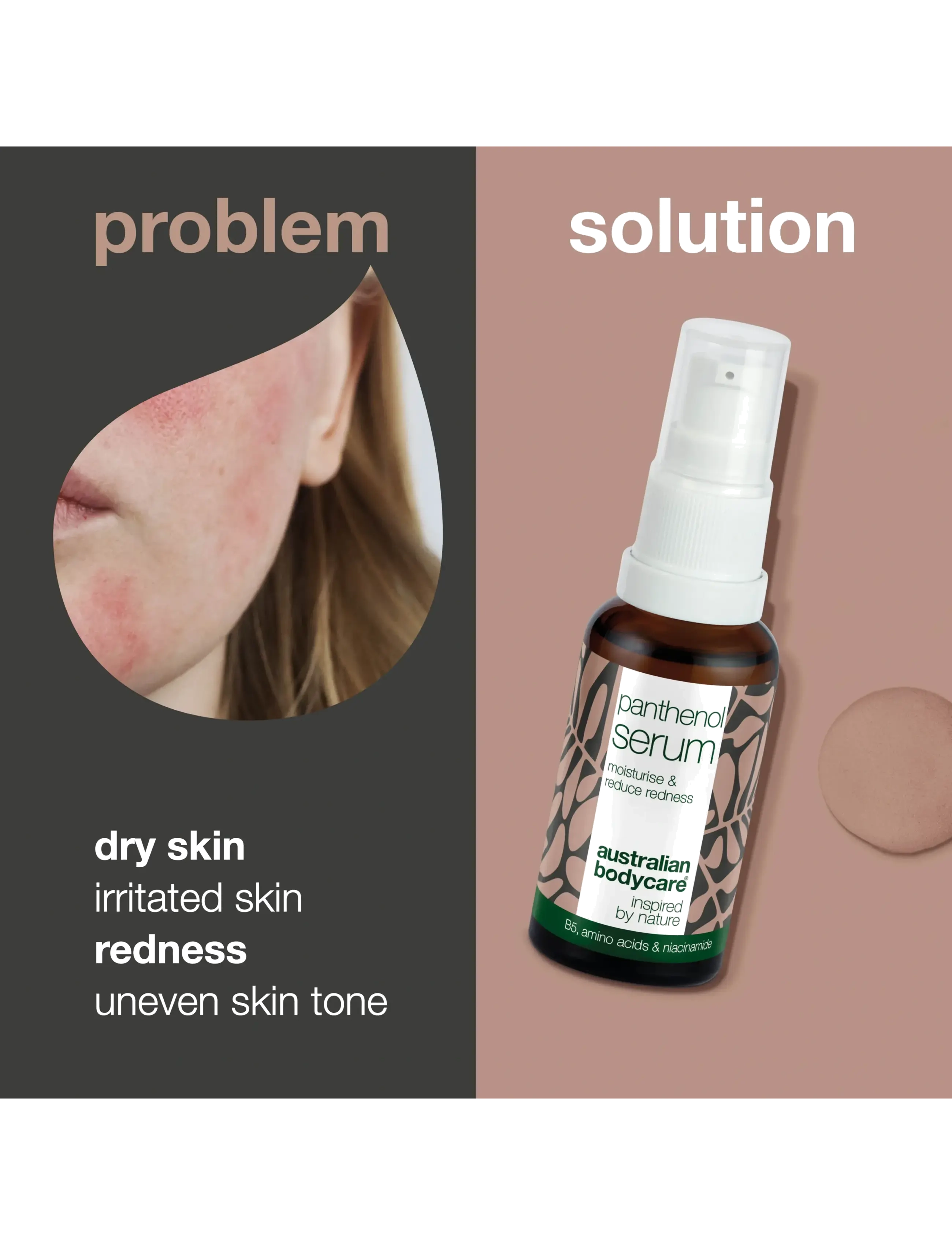 Australian Bodycare - Panthenol Serum to help reduce redness - 30 ml - serum - no color - 2