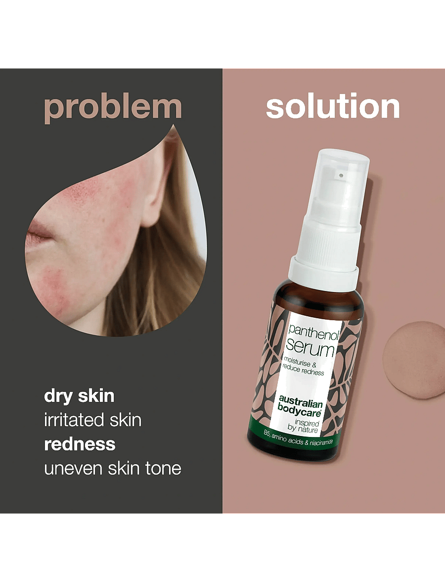 Australian Bodycare - Panthenol Serum to help reduce redness - 30 ml - no color - 2