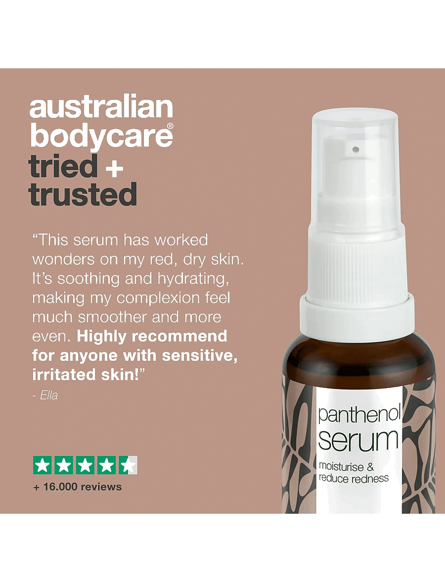 Australian Bodycare - Panthenol Serum to help reduce redness - 30 ml - no color - 5