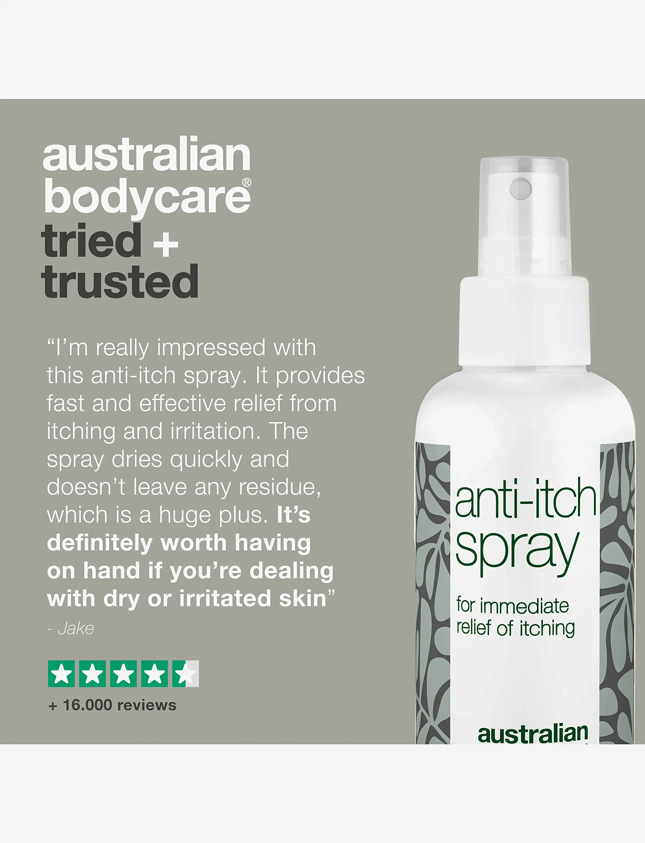 Australian Bodycare - Anti Itch Spray for itchy and irritated skin  - 100 ml - vartalovoiteet - no color - 5