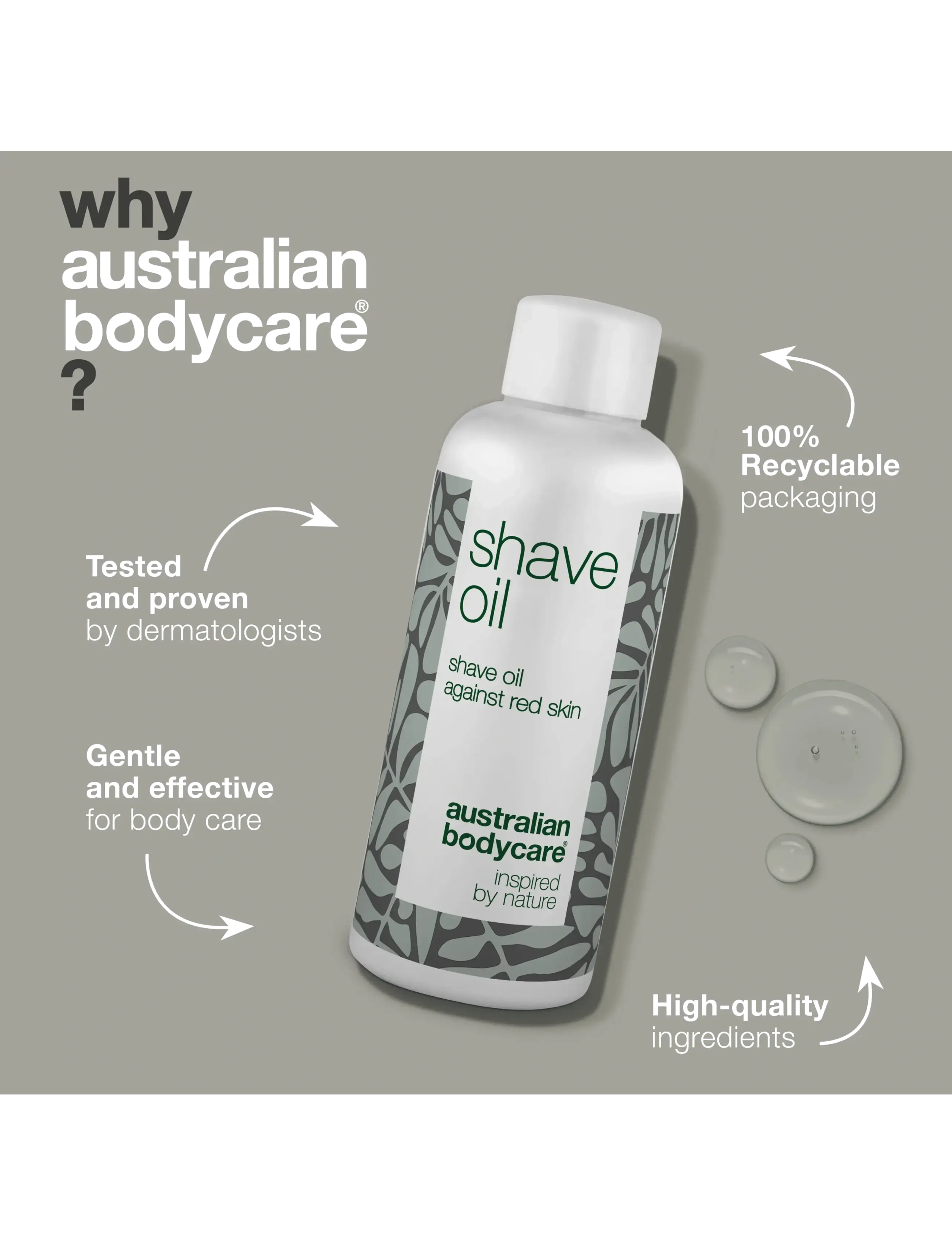 Australian Bodycare Shaving Oil Against Red Spots & Ingrown Hairs ansiktskräm & serum dam – bild 4