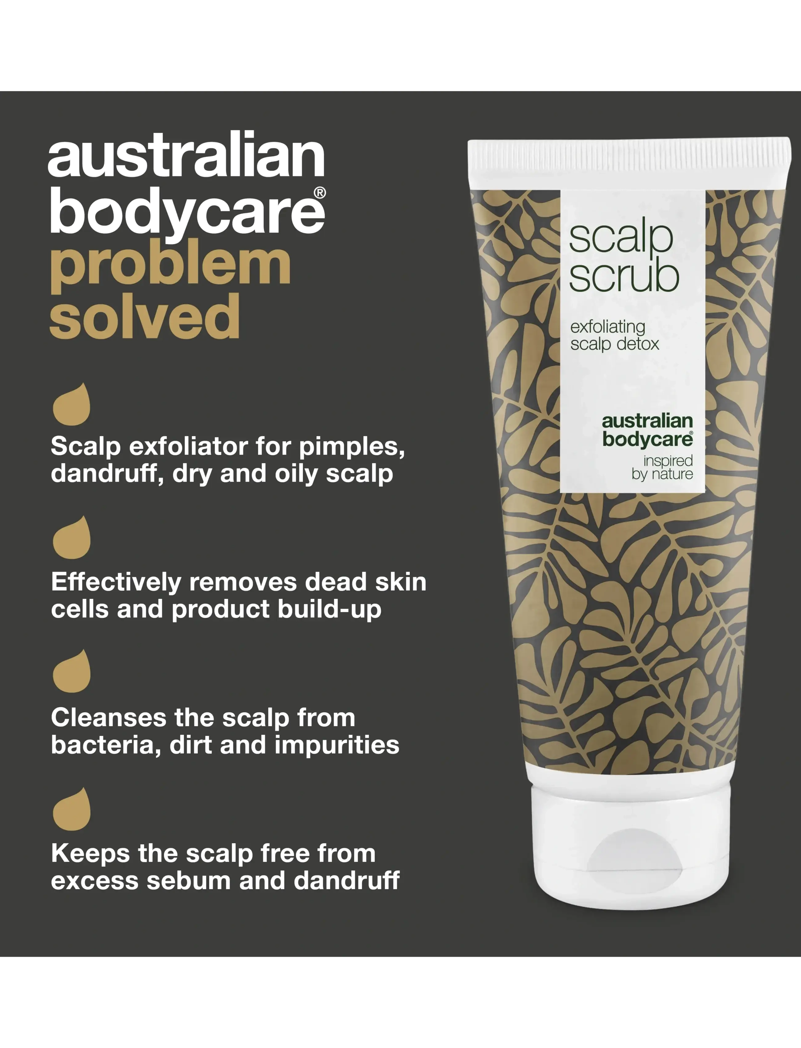 Australian Bodycare - Scalp Scrub 200 ml - hårplejeprodukter - clear - 2