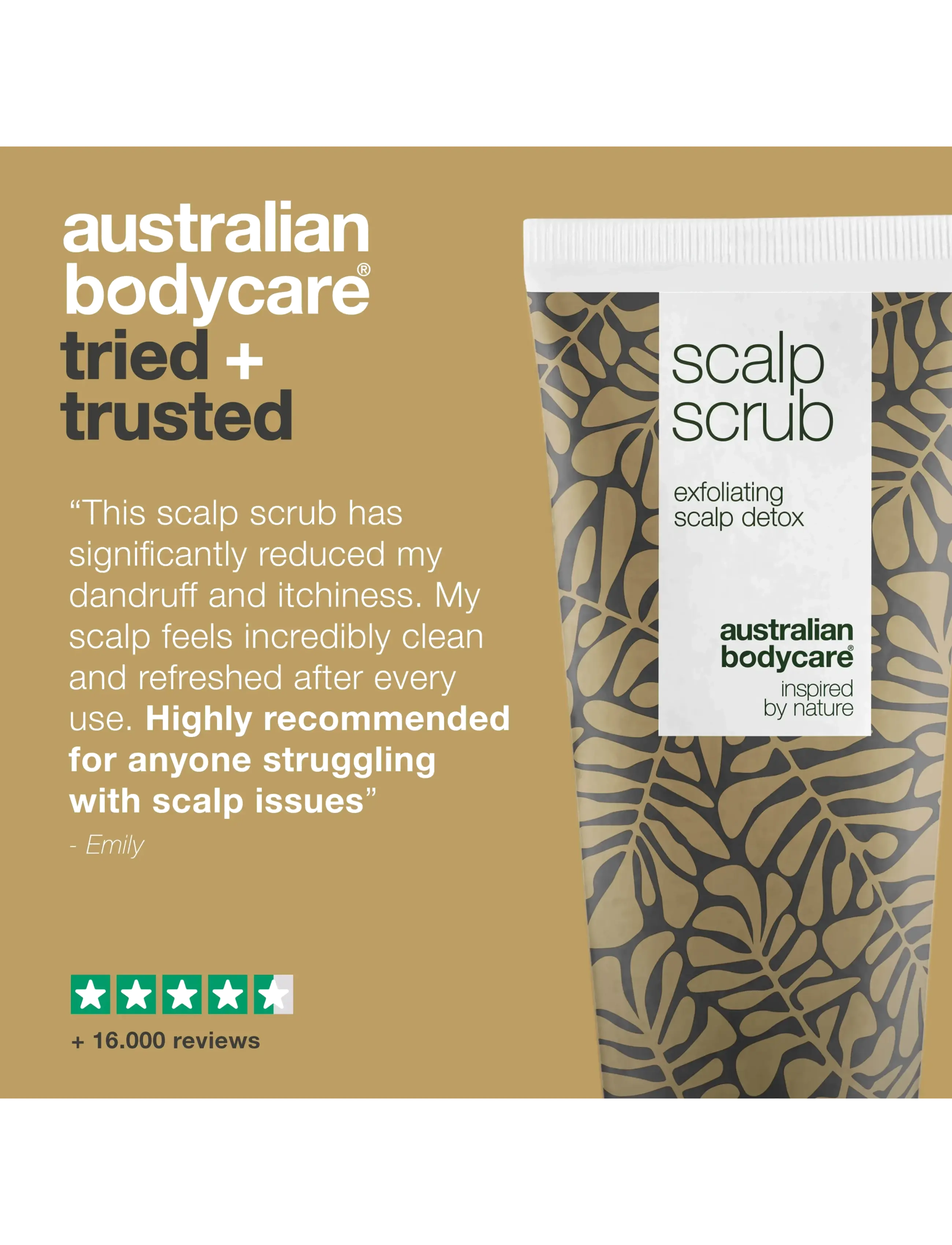 Australian Bodycare - Scalp Scrub 200 ml - hårplejeprodukter - clear - 4