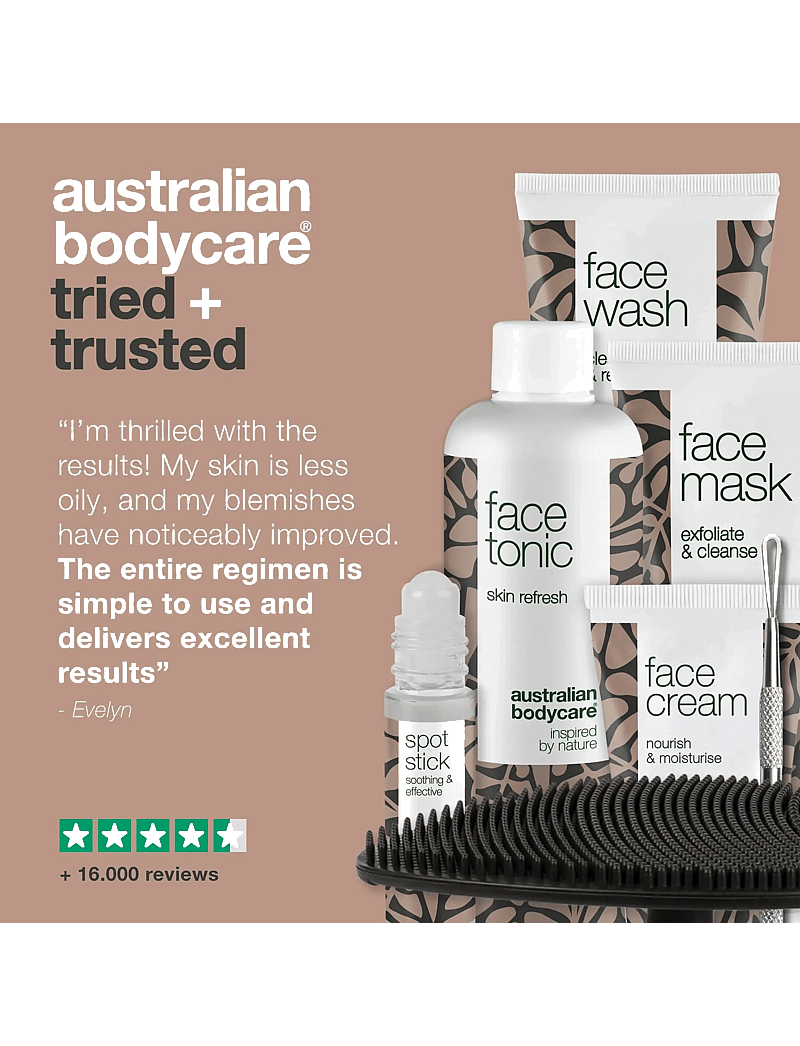 Australian Bodycare - 7 face products for blemished skin - giftset - tea tree oil - 4