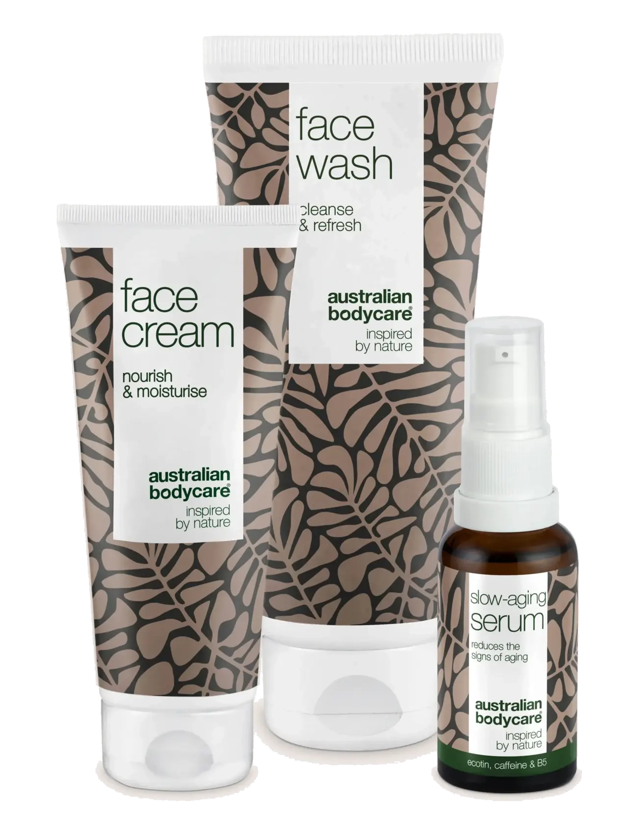 Australian Bodycare Anti-age products for 50+ - 3 steps to reduce signs of aging - Gavesæt - TEA TREE OIL / clear