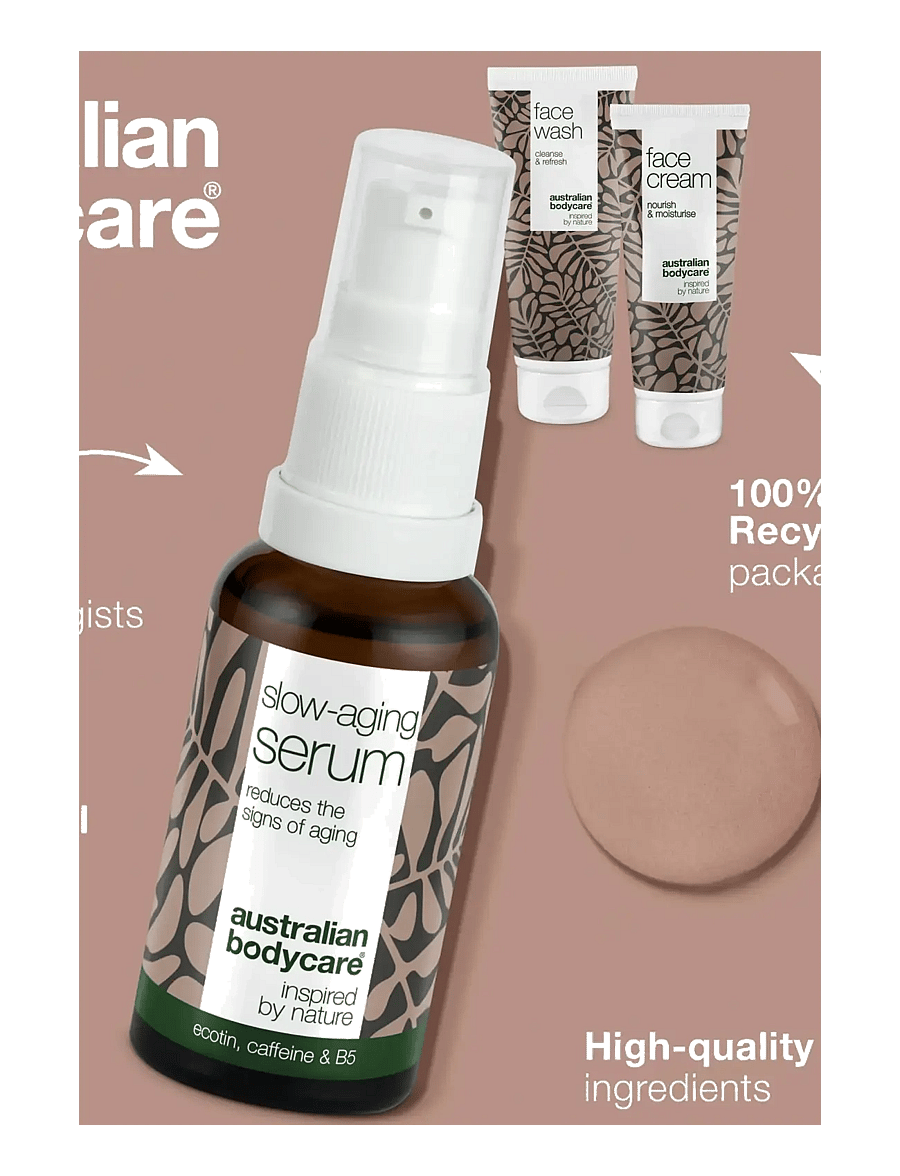 Australian Bodycare - Anti-age products for 50+ - 3 steps to reduce signs of aging - giftset - tea tree oil - 3