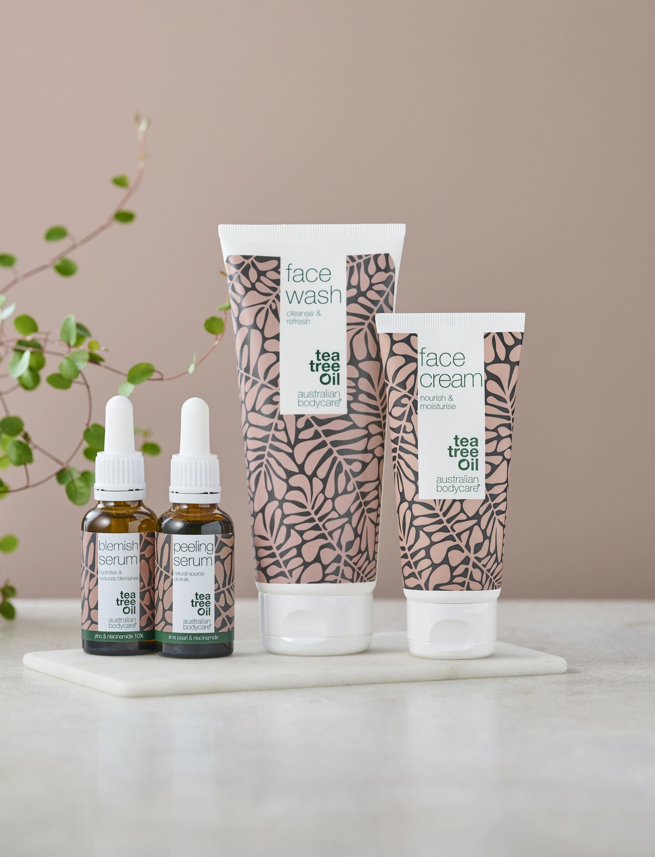 Australian Bodycare - 4 products for smooth facial skin - til ham - tea tree oil - 2