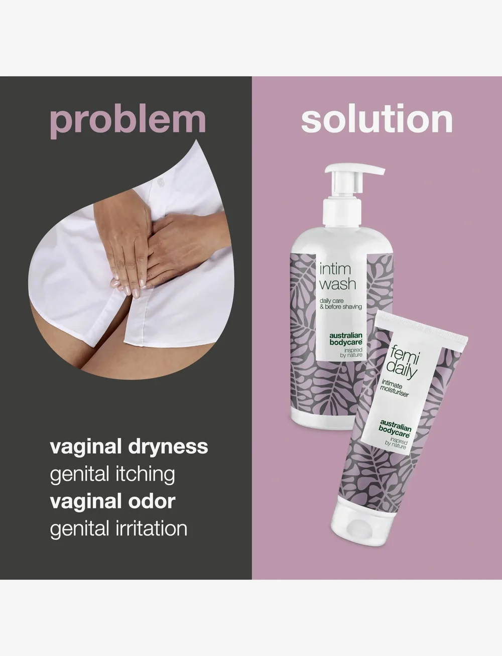 Australian Bodycare - 2 products for daily intimate care - tea tree oil - 1