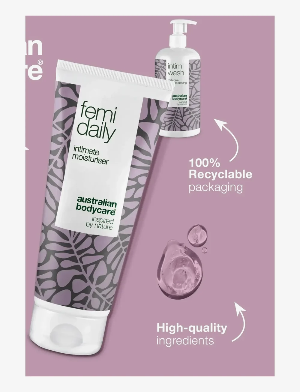 Australian Bodycare - 2 products for daily intimate care - tea tree oil - 3