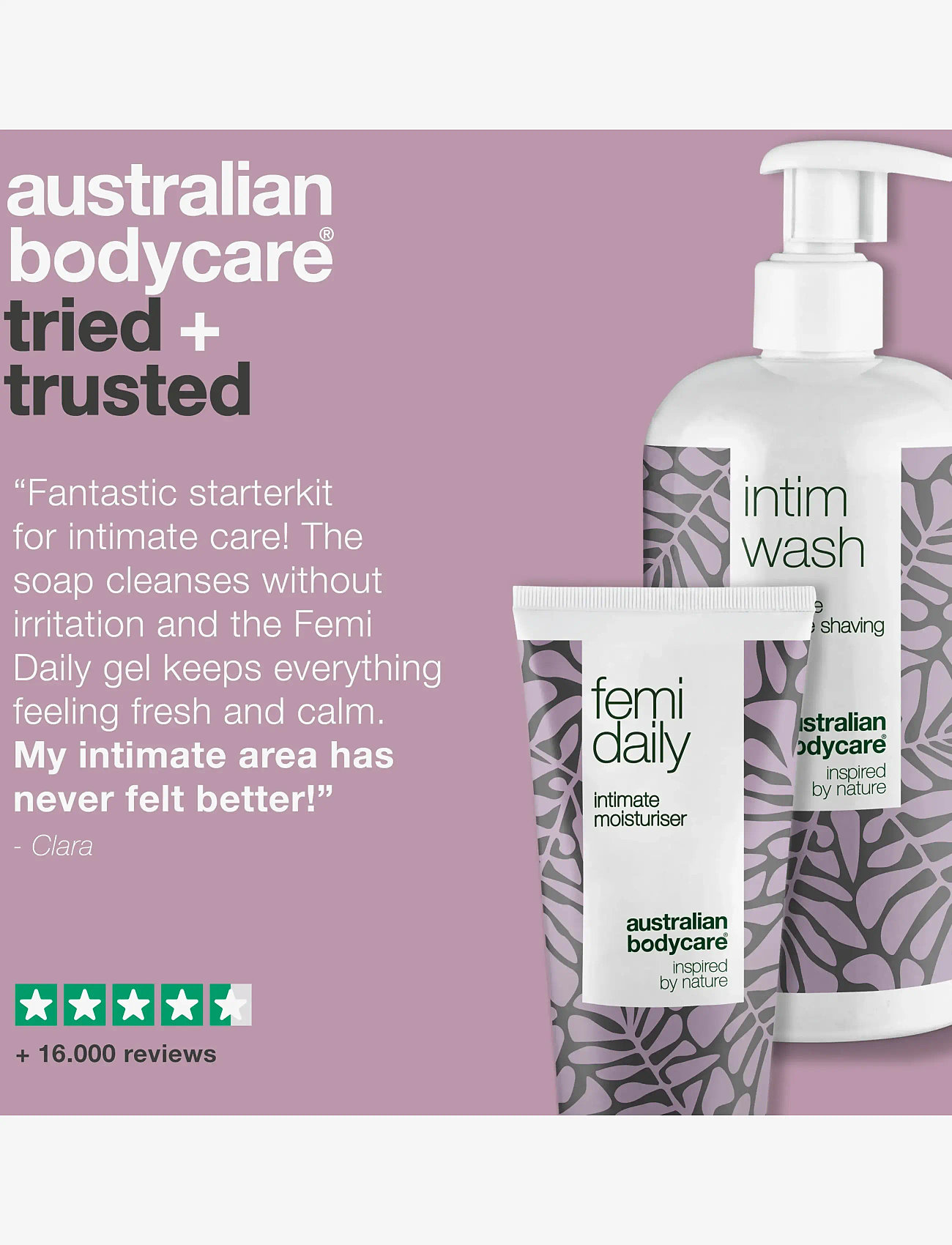 Australian Bodycare - 2 products for daily intimate care - intymios higienos priemonės - tea tree oil - 4