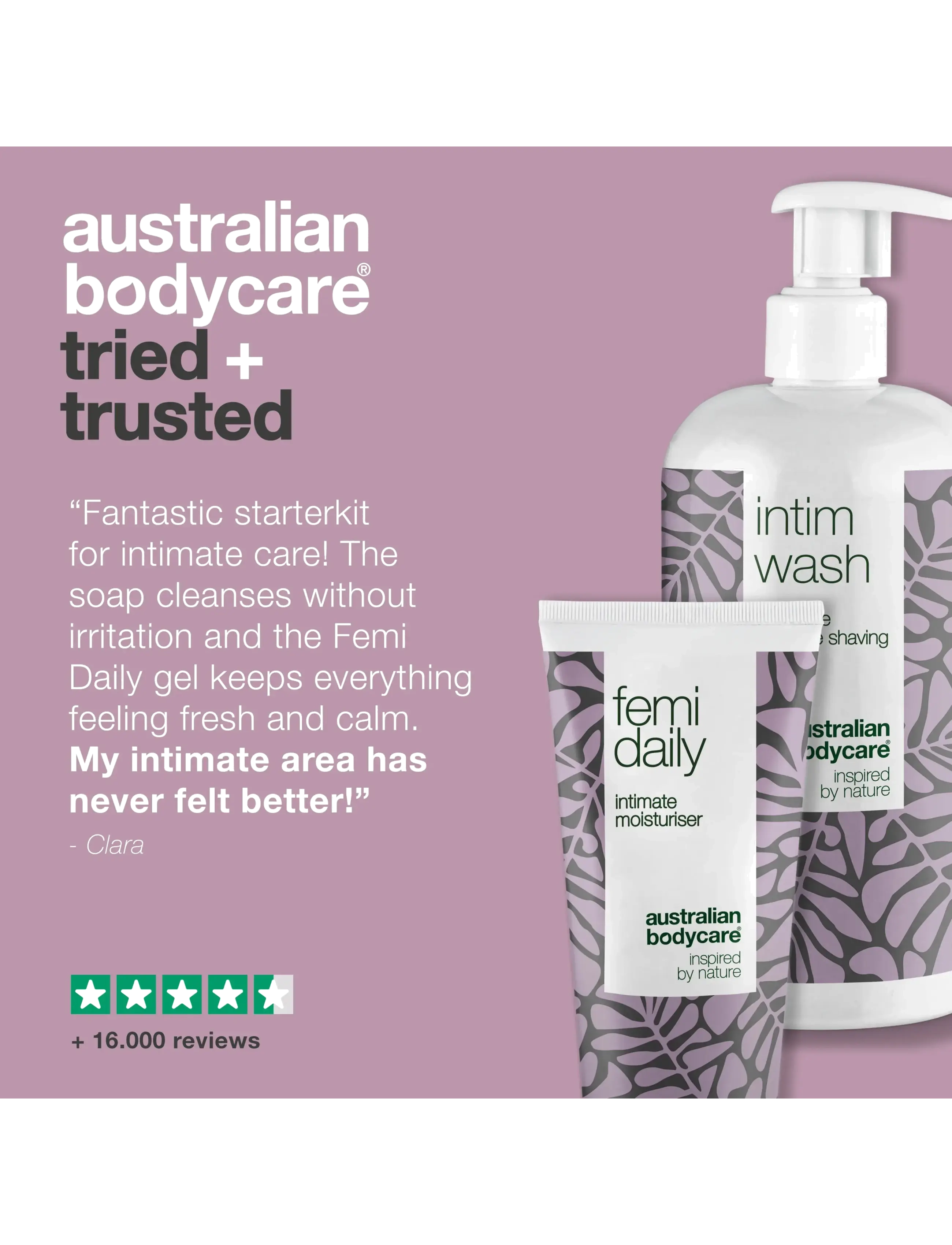 Australian Bodycare - 2 products for daily intimate care - intimvask - tea tree oil - 4