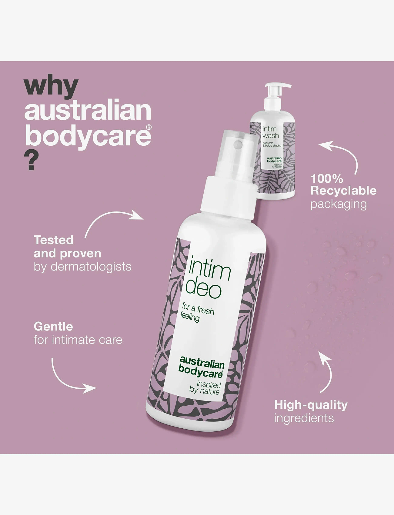 Australian Bodycare - 2 intimate products - unwanted odor - intimvask - tea tree oil - 3