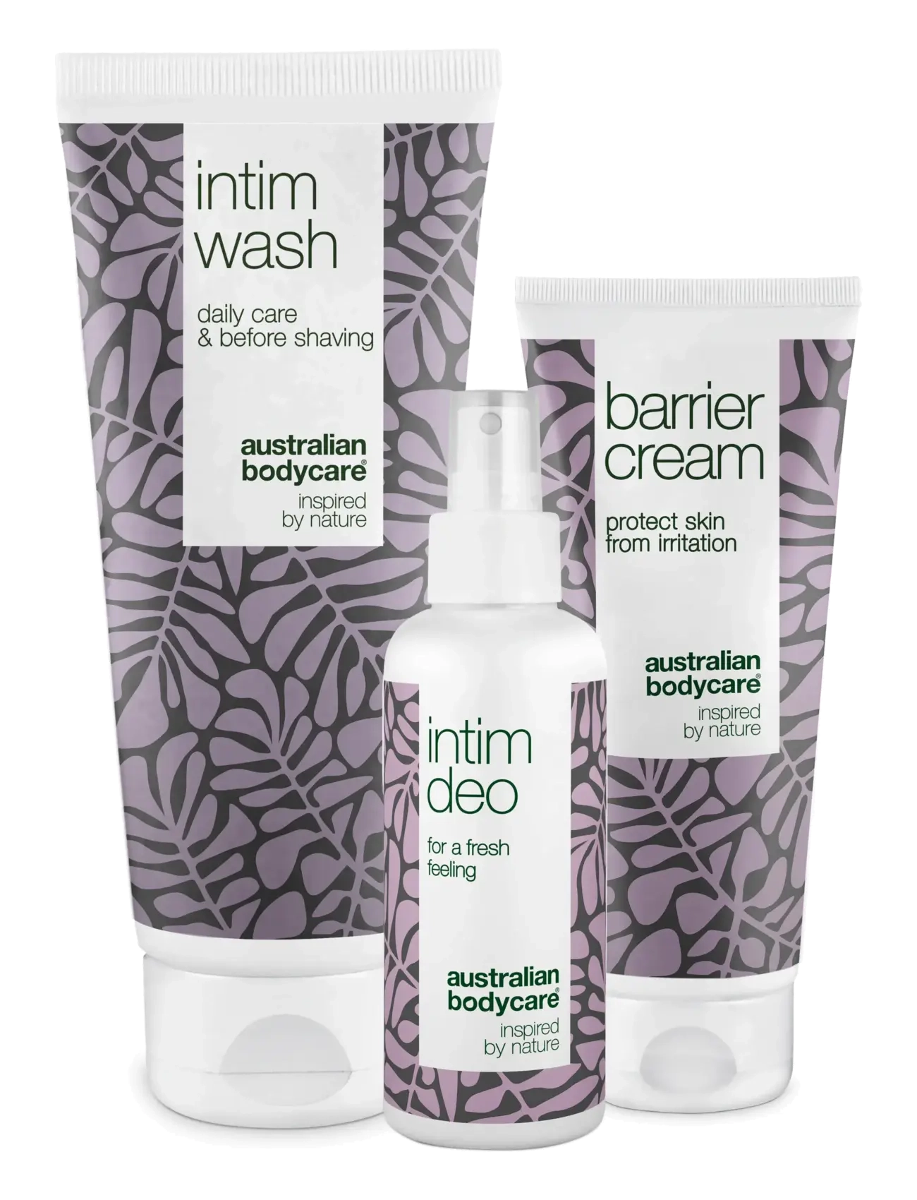 Australian Bodycare 3 products - daily care of incontinence - Australian Bodycare - TEA TREE OIL / clear