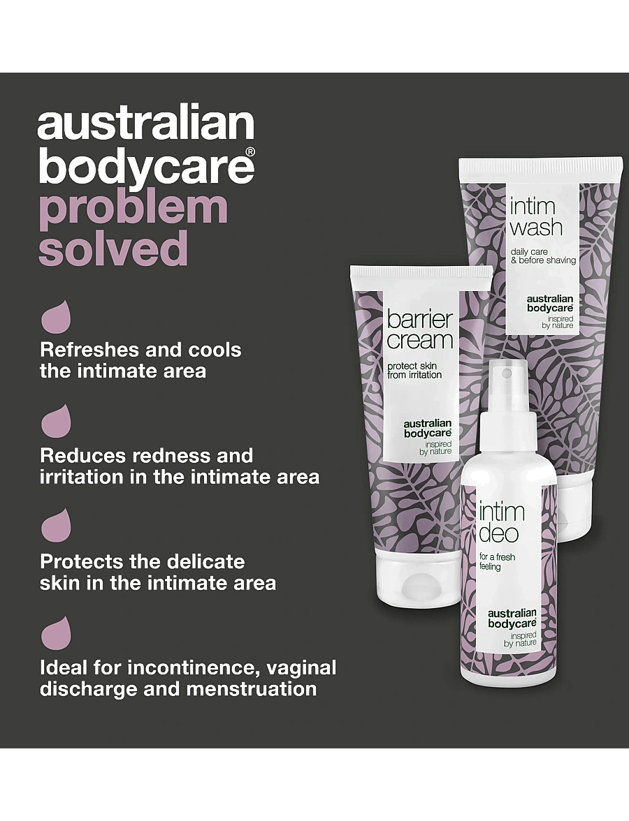 Australian Bodycare - 3 products - daily care of incontinence - intiimpesu - tea tree oil - 2