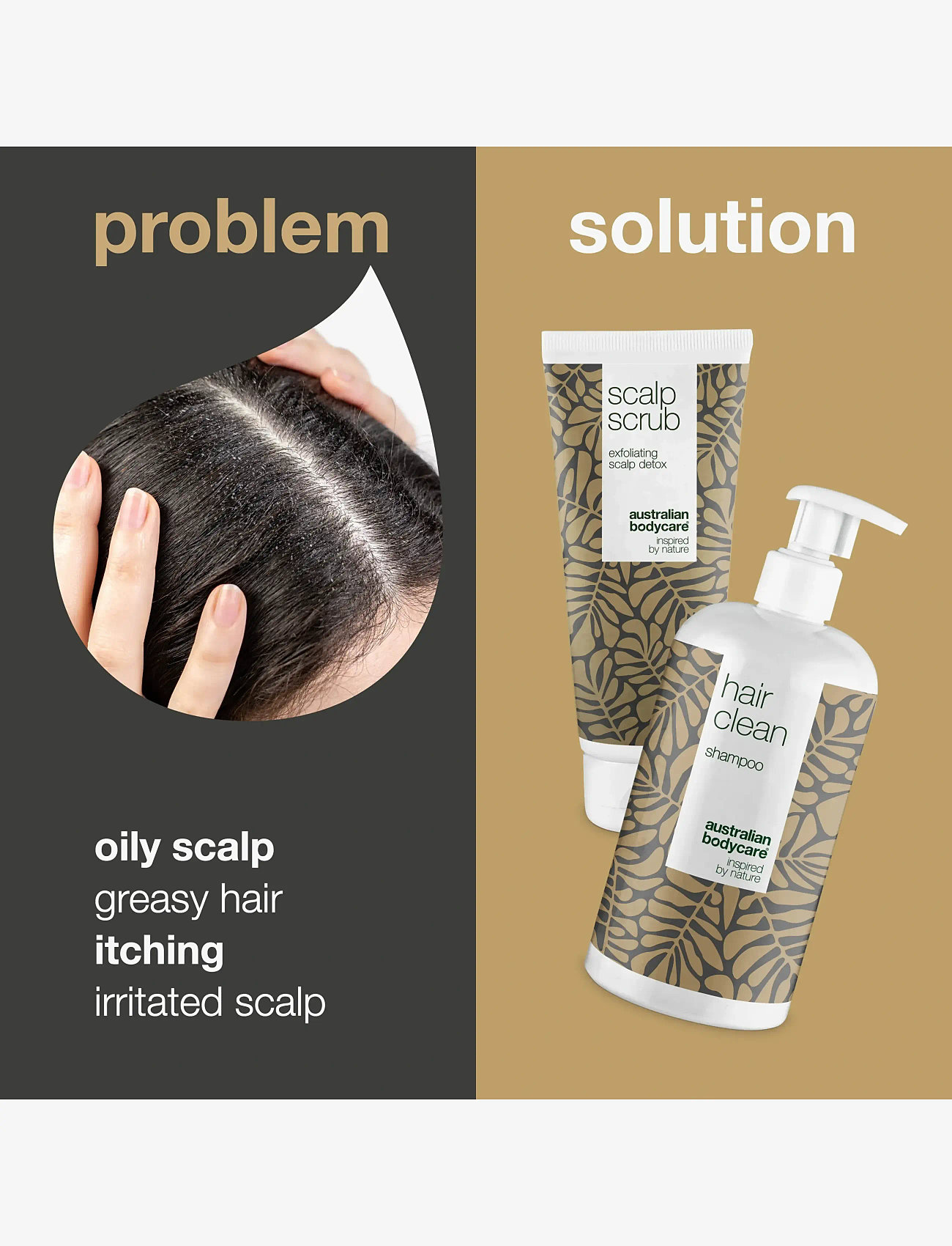 Australian Bodycare - Scalp detox duo with Tea Tree Oil - för honom - tea tree oil - 1