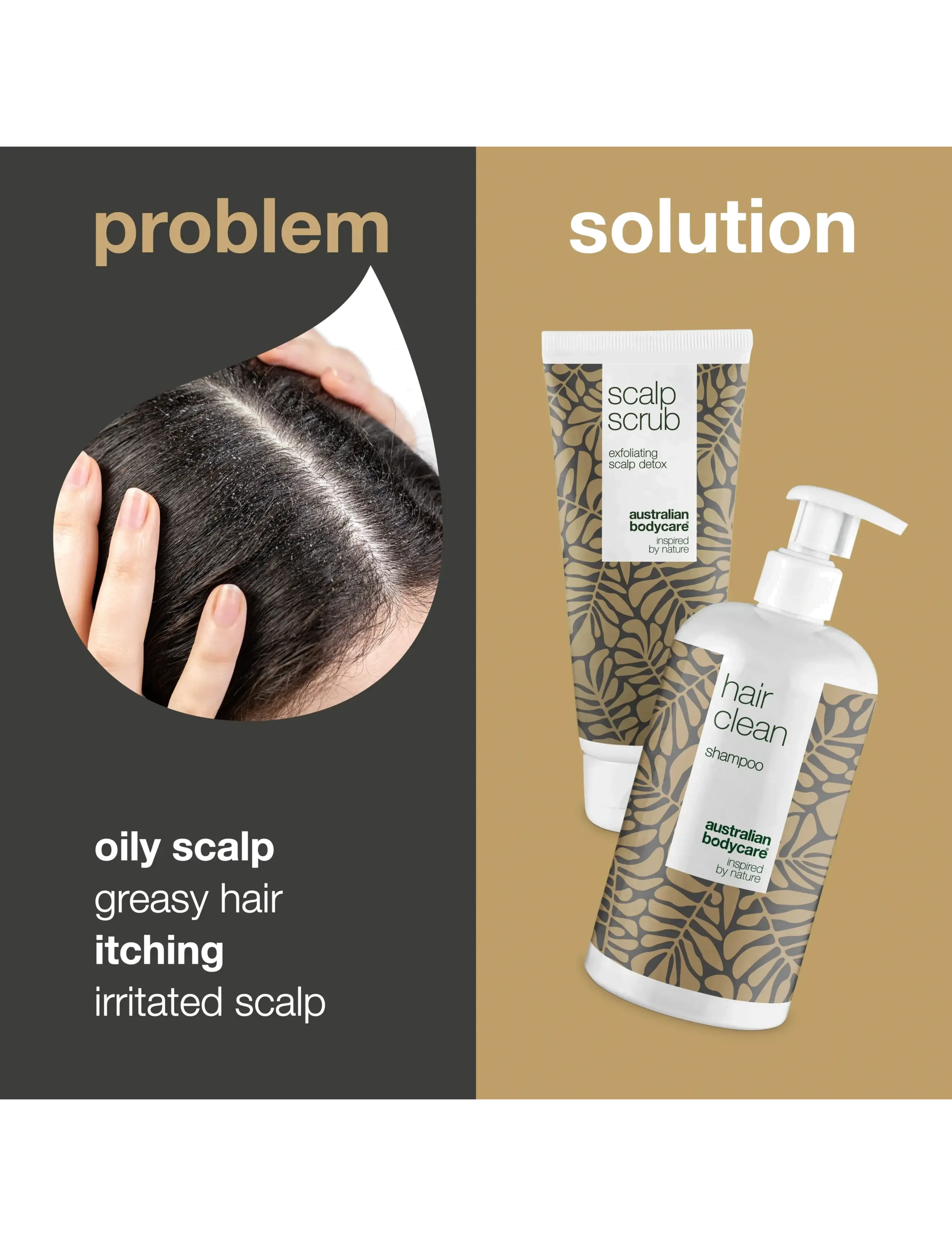 Australian Bodycare - Scalp detox duo with Tea Tree Oil - til ham - tea tree oil - 1