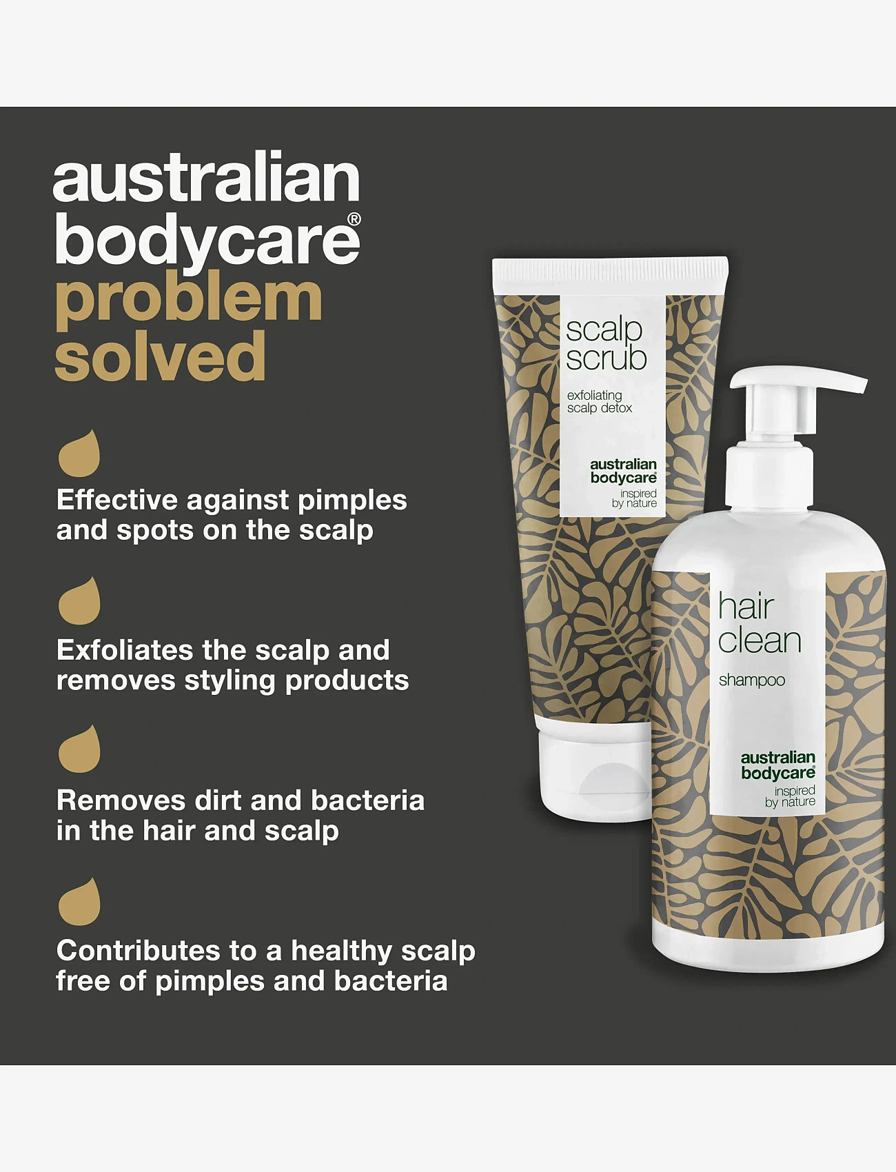 Australian Bodycare - Scalp detox duo with Tea Tree Oil - för honom - tea tree oil - 2