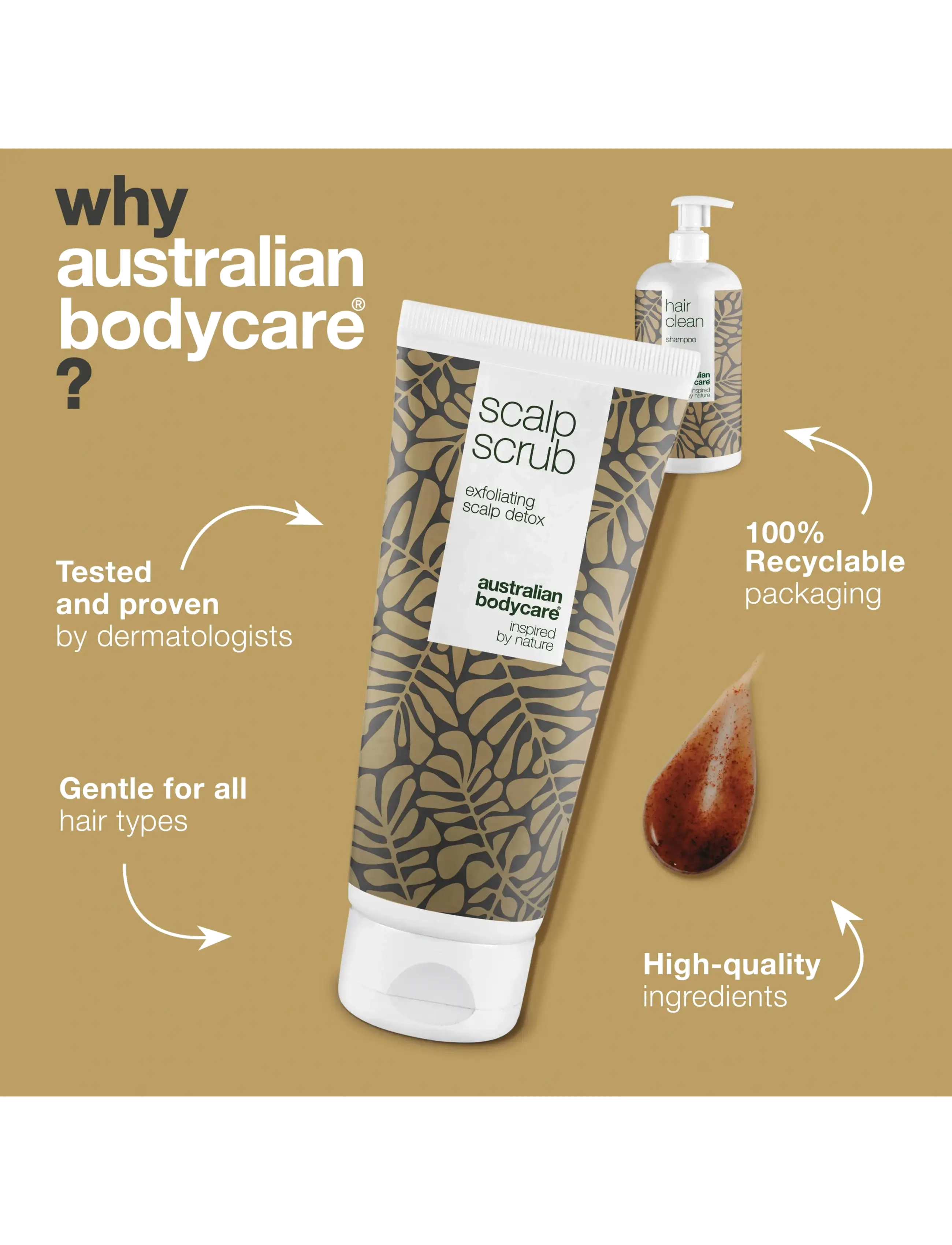 Australian Bodycare - Scalp detox duo with Tea Tree Oil - til ham - tea tree oil - 3