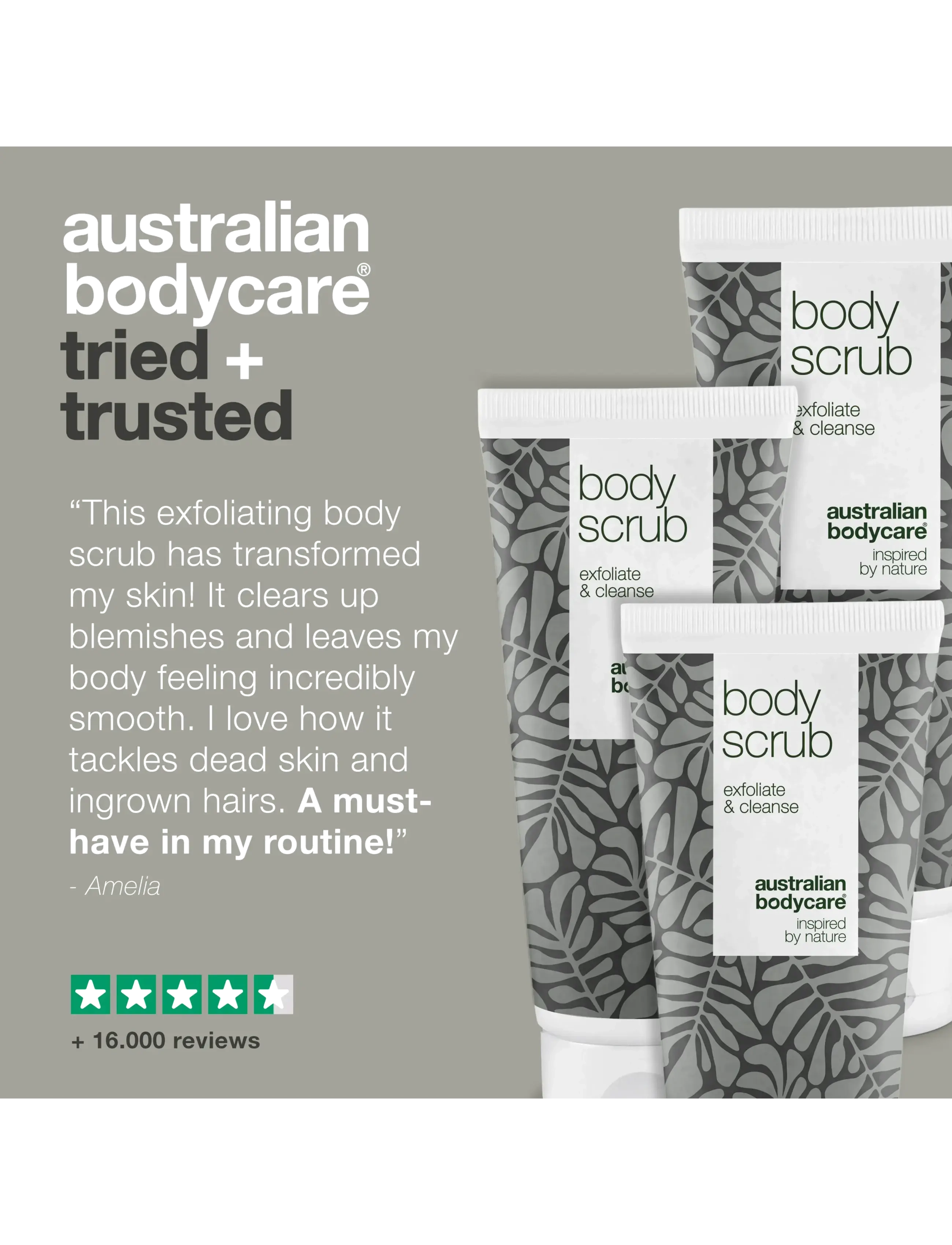 Australian Bodycare - 3 body products for skin blemishes - til ham - tea tree oil - 4