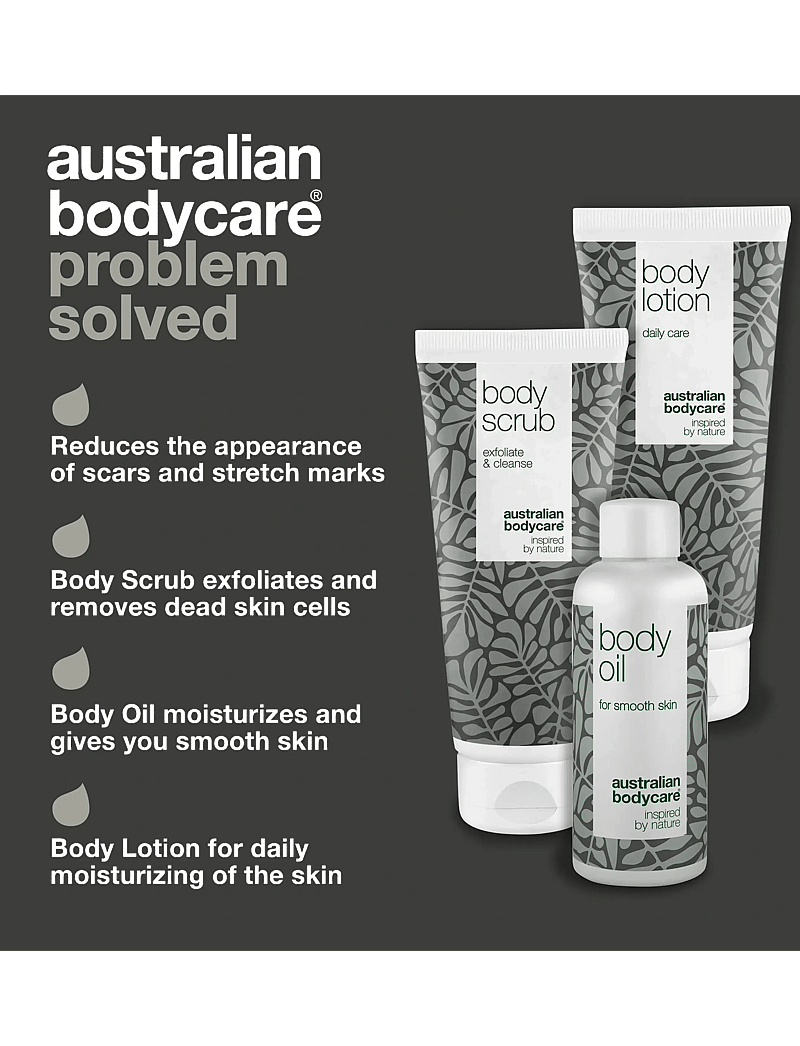 Australian Bodycare - Kit for daily care of stretch marks - giftset - tea tree oil - 2