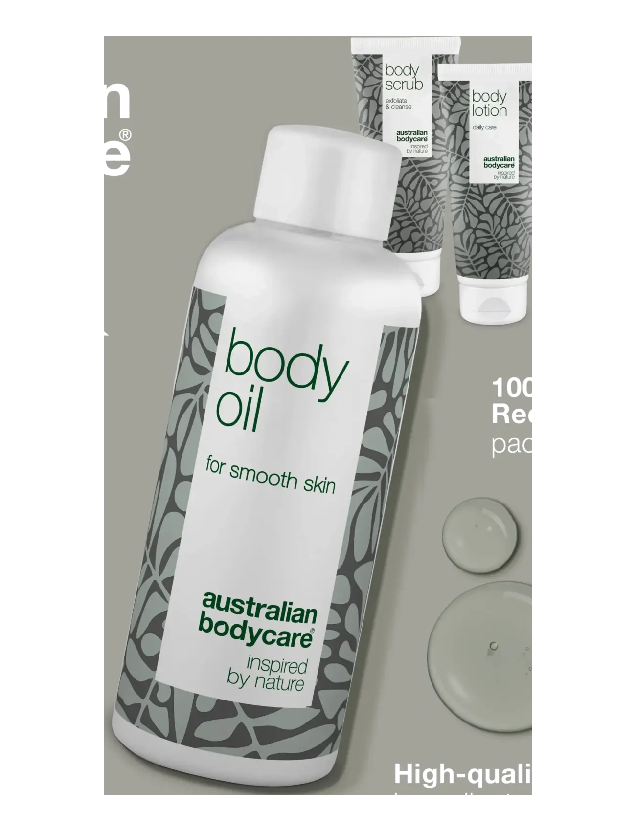 Australian Bodycare - Kit for daily care of stretch marks - til hende - tea tree oil - 3