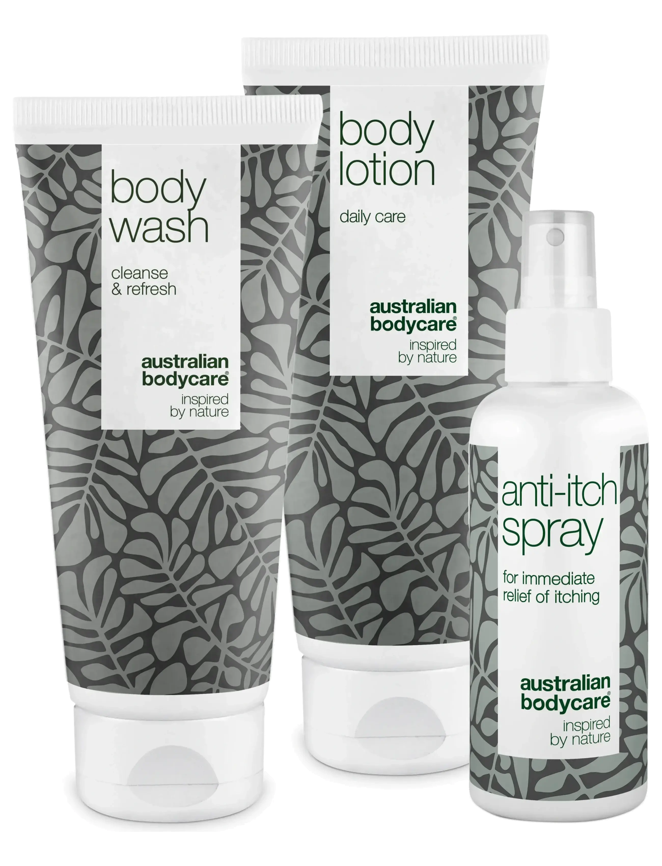 Australian Bodycare 3 Products For Itchy Skin, Bath & Body Sæt, Hvid, Str: ONE SIZE