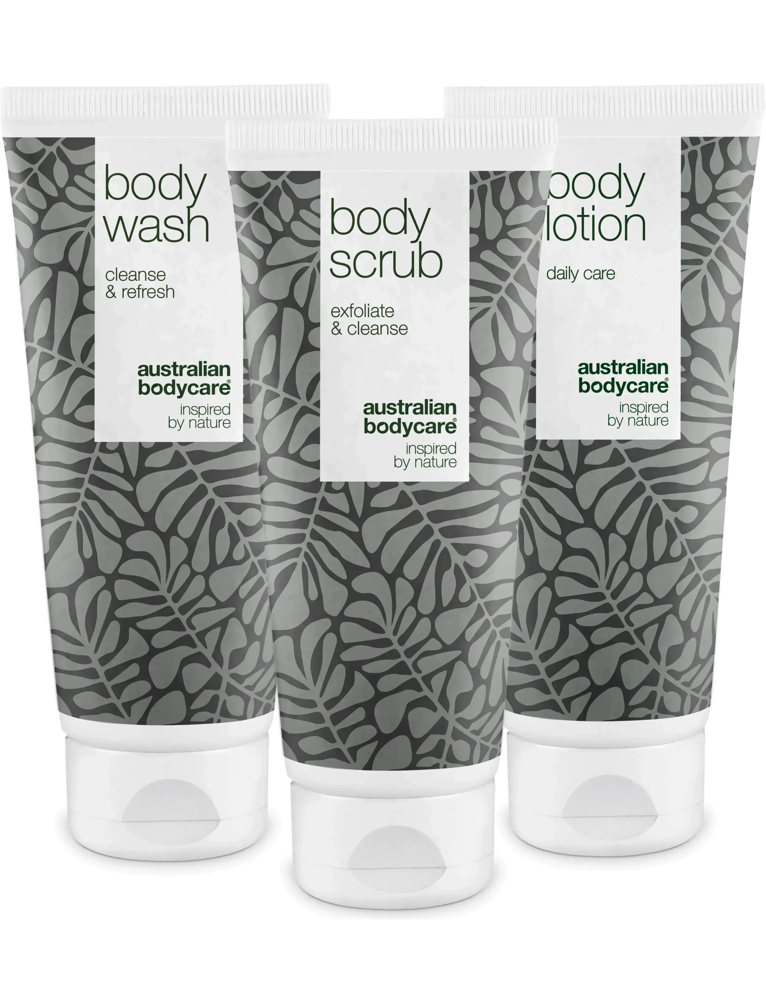 Australian Bodycare 3 steps to smoot skin - against keratosis pilaris, dry or  bumpy skin - Gavesæt - TEA TREE OIL / clear