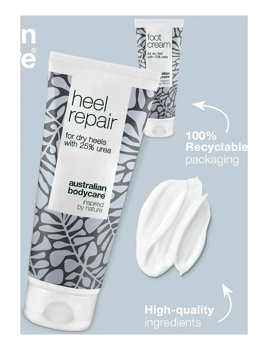 Australian Bodycare - Foot care duo - for dry feet & cracked heels - kätekreem - tea tree oil - 3