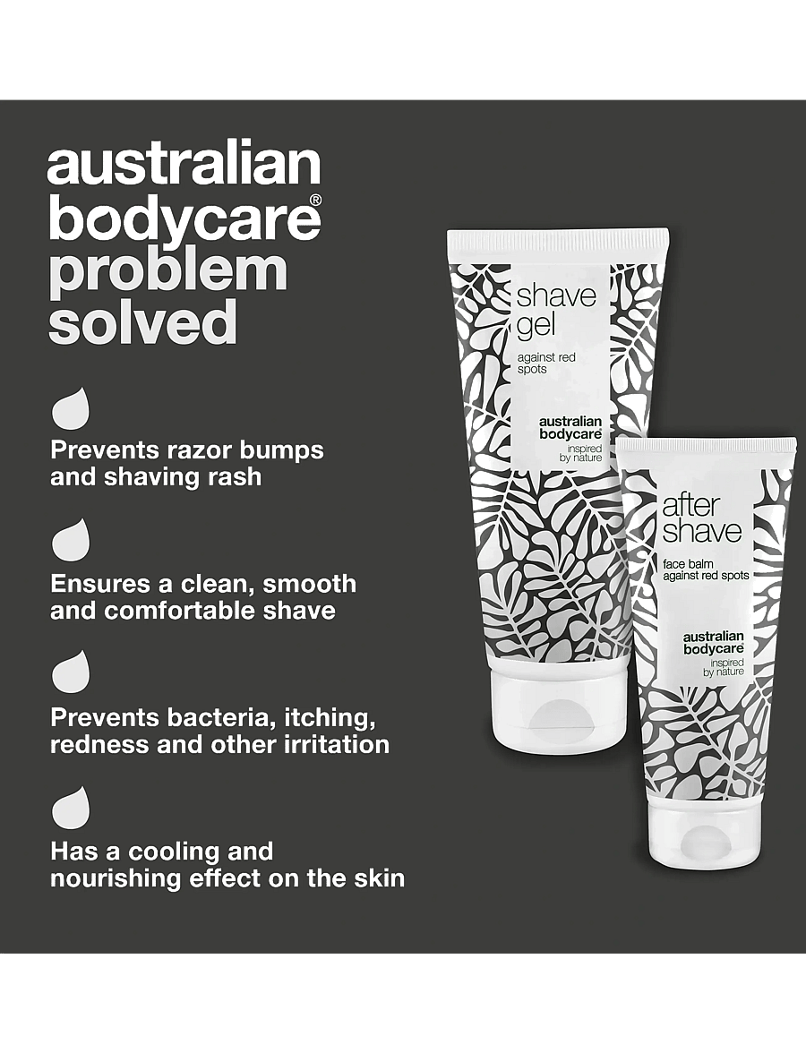 Australian Bodycare - smooth shave duo - to reduce razor bumps and red spots - päevitamiseelne - tea tree oil - 2