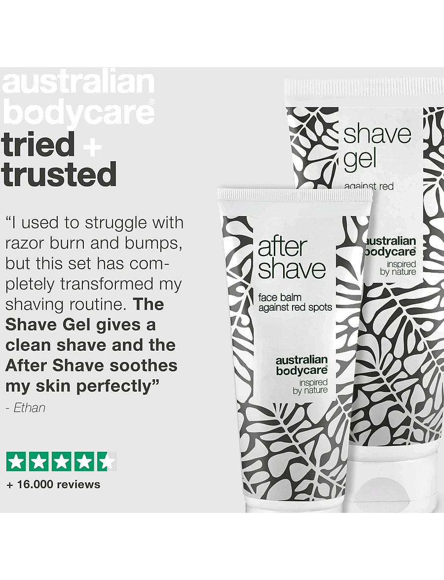 Australian Bodycare - smooth shave duo - to reduce razor bumps and red spots - päevitamiseelne - tea tree oil - 4