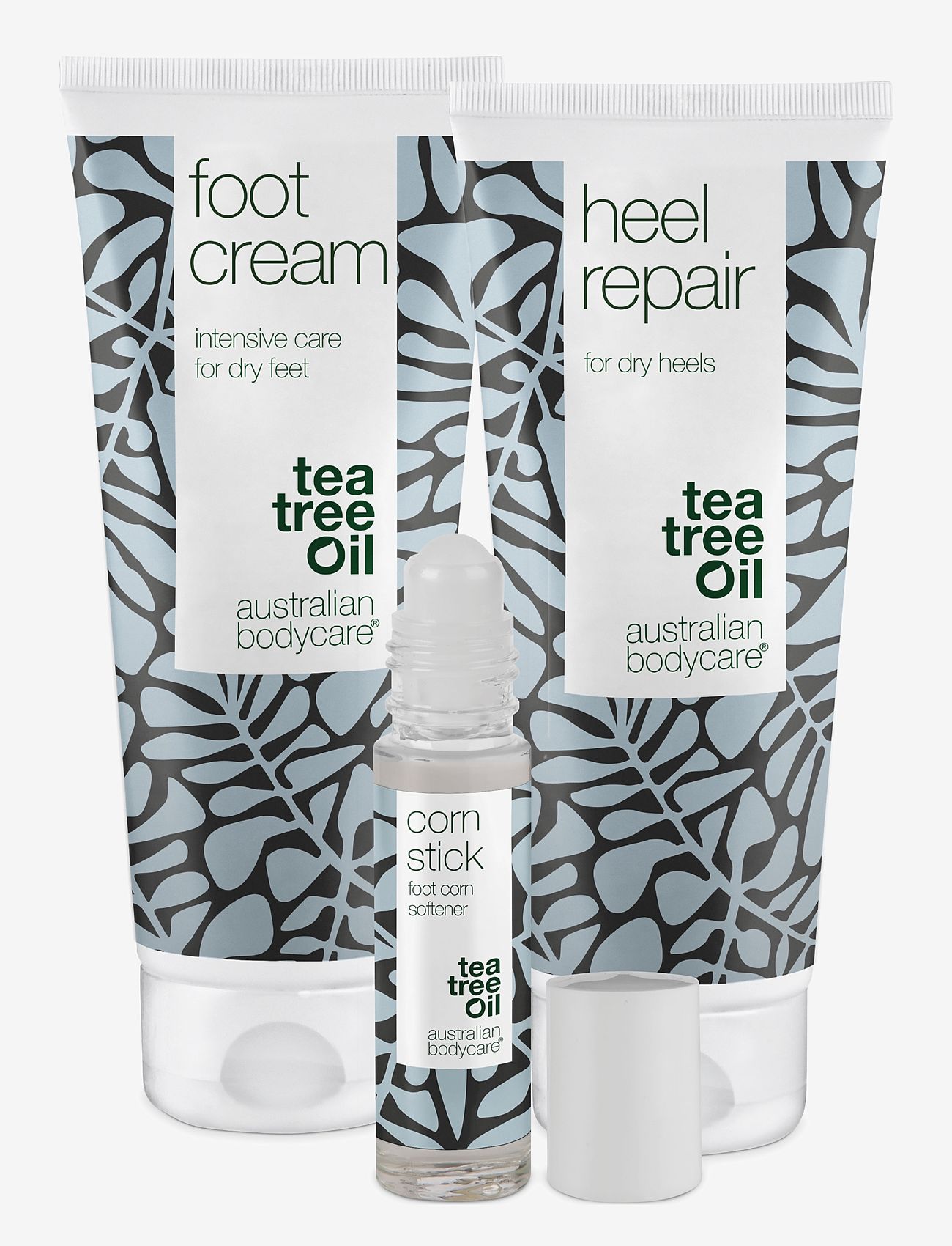 Australian Bodycare - Corns & calluses kit - 3 steps to soft smooth feet - til ham - tea tree oil - 1