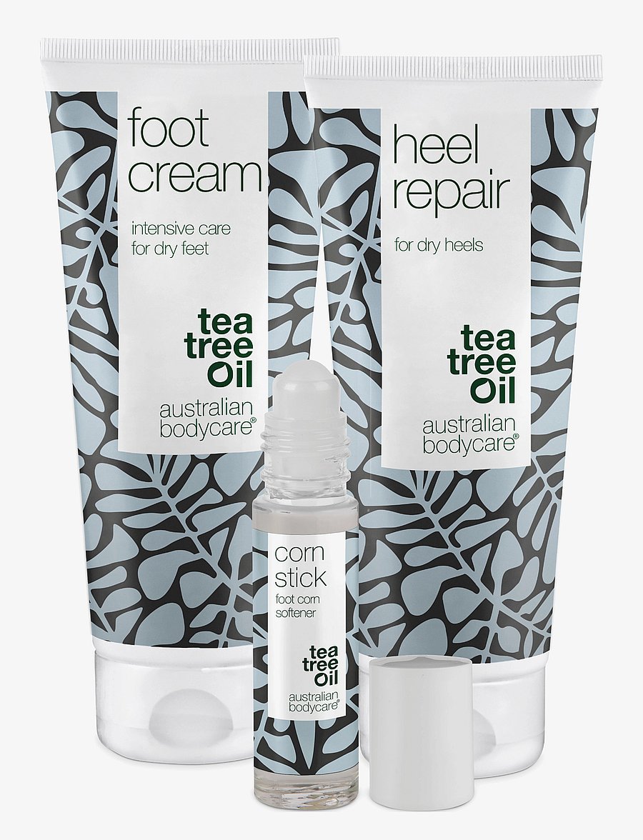Australian Bodycare - Corns & calluses kit - 3 steps to soft smooth feet - giftset - tea tree oil - 1