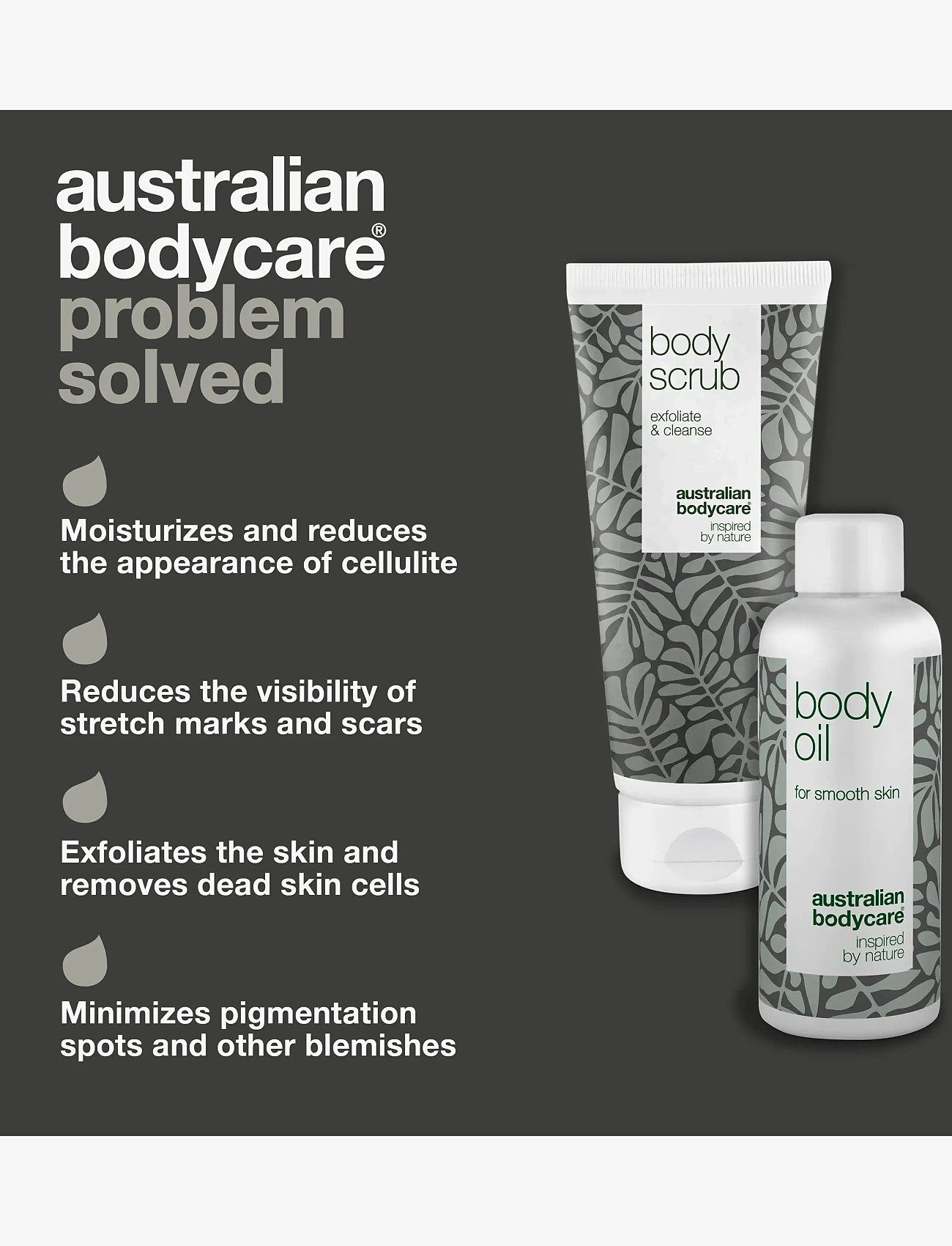 Australian Bodycare - 2 products for cellulite - för henne - tea tree oil - 2