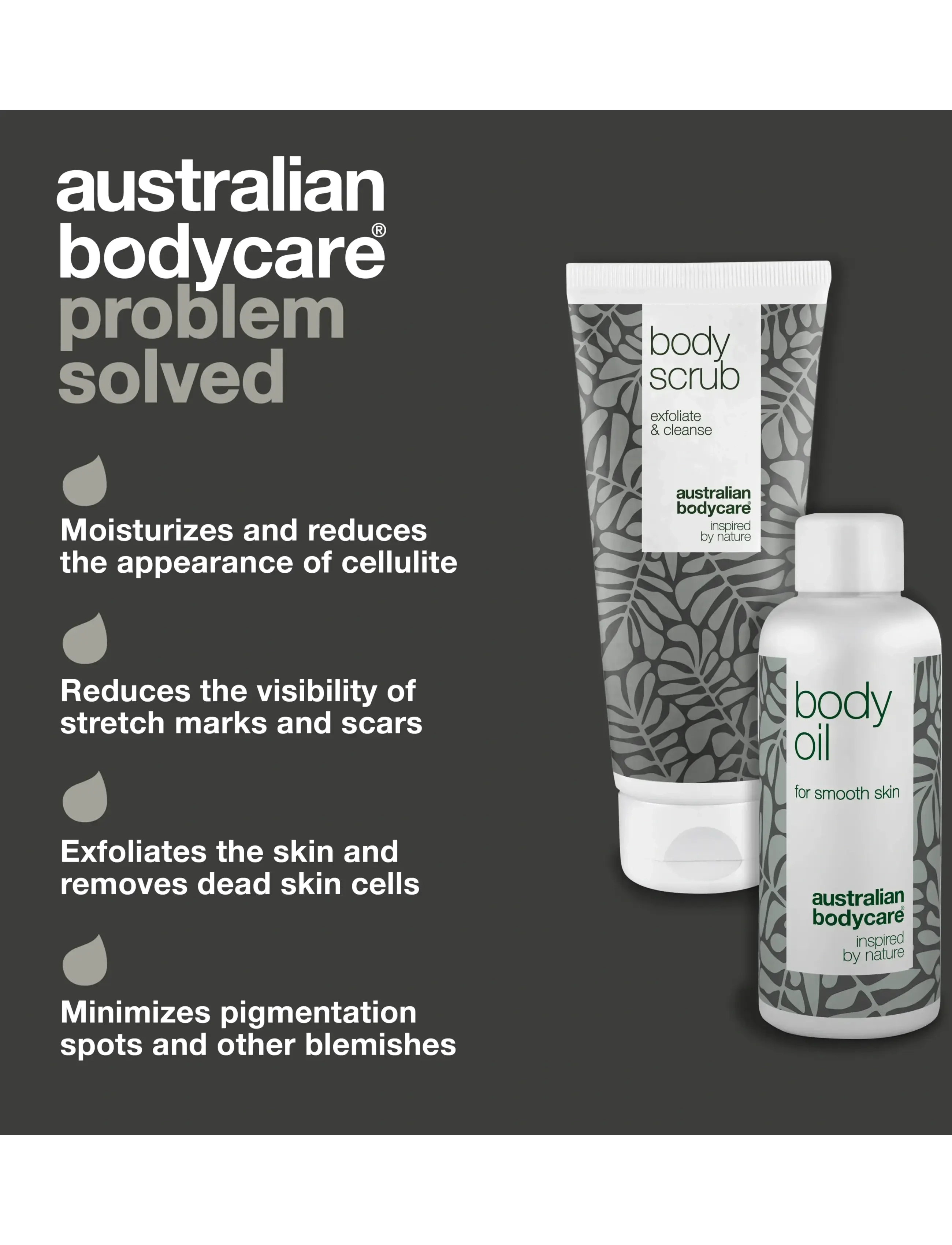 Australian Bodycare - 2 products for cellulite - gåvoset - tea tree oil - 2