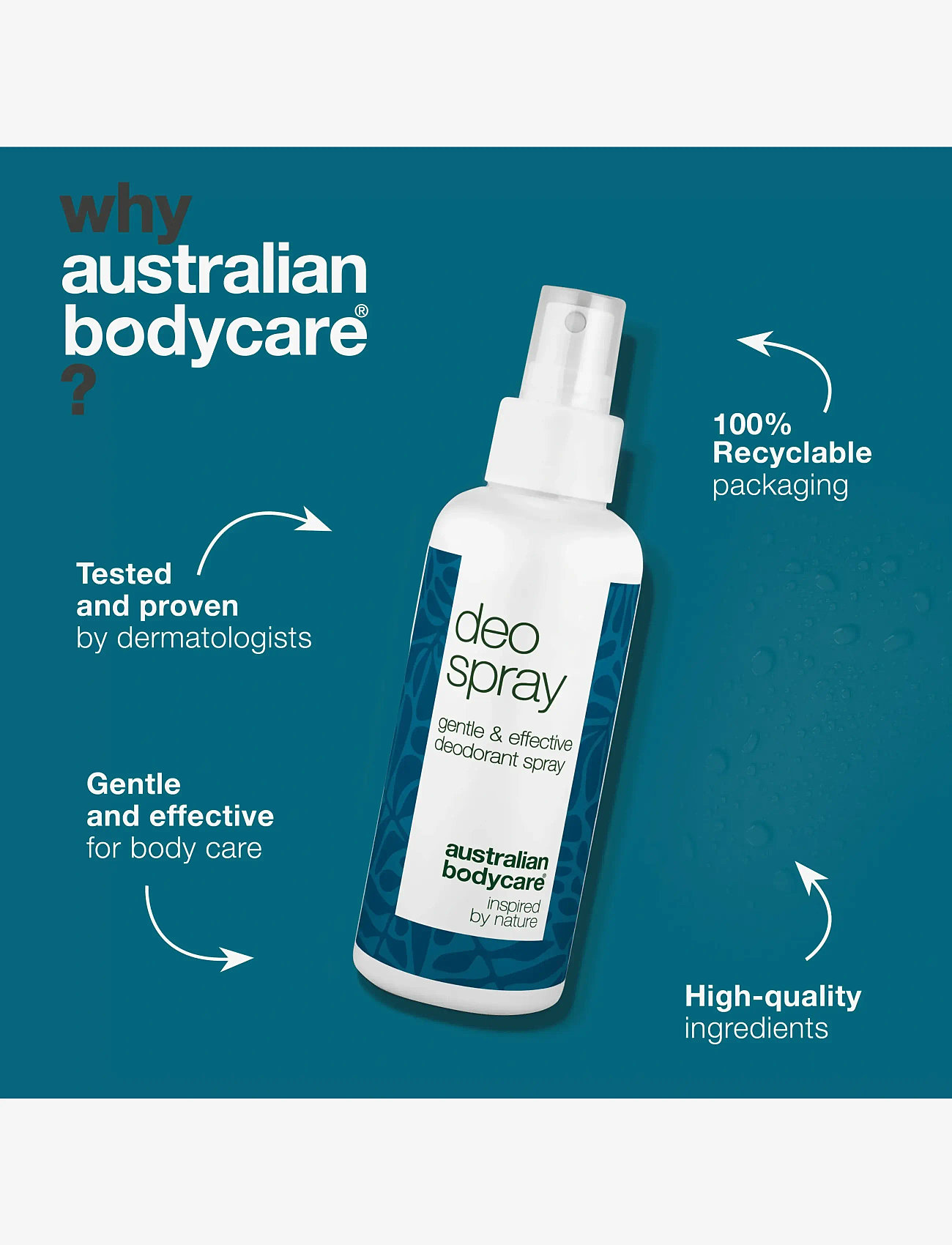 Australian Bodycare - Deo Spray 100 ml - deospray - clear - 3