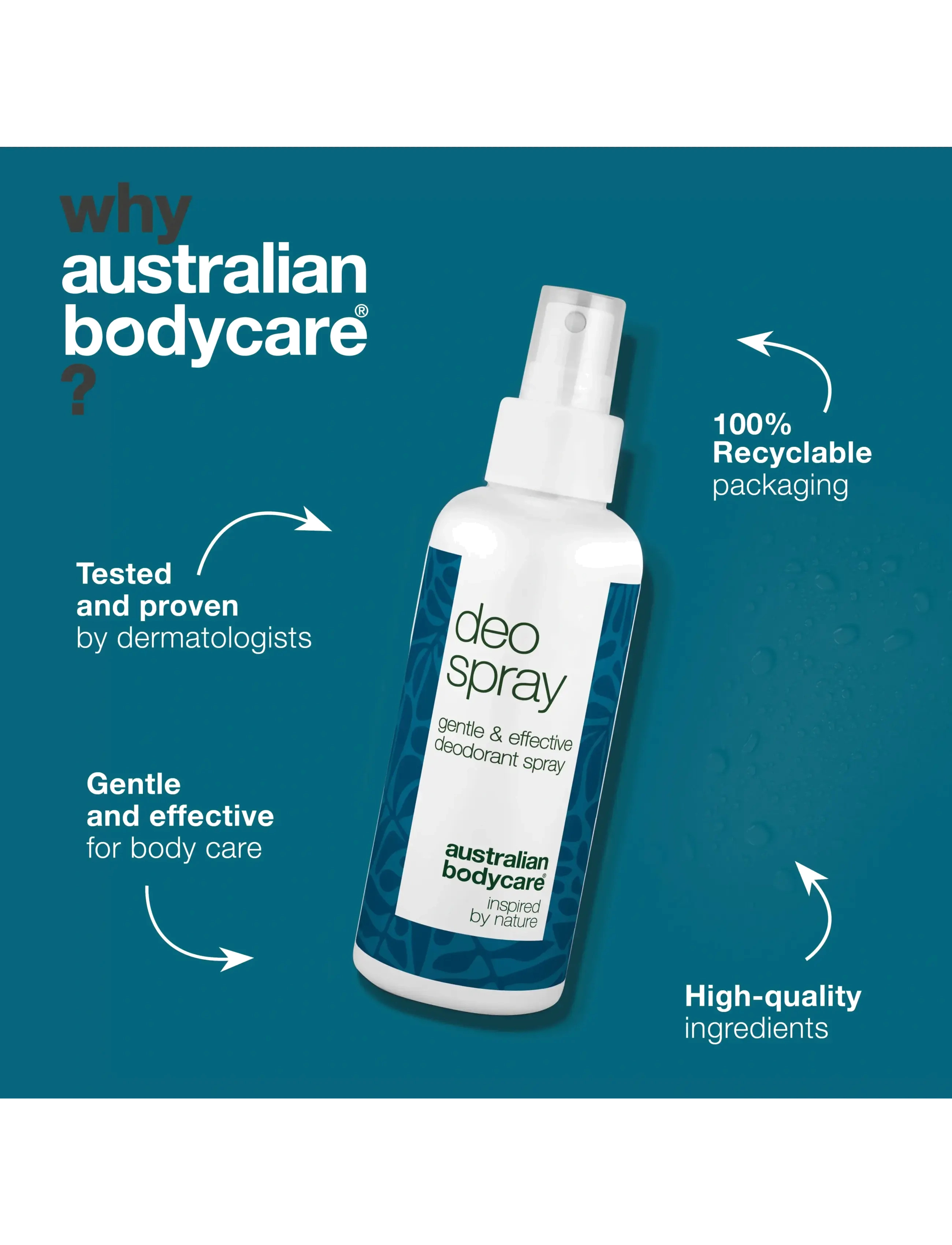 Australian Bodycare - Deo Spray 100 ml - deospray - clear - 3