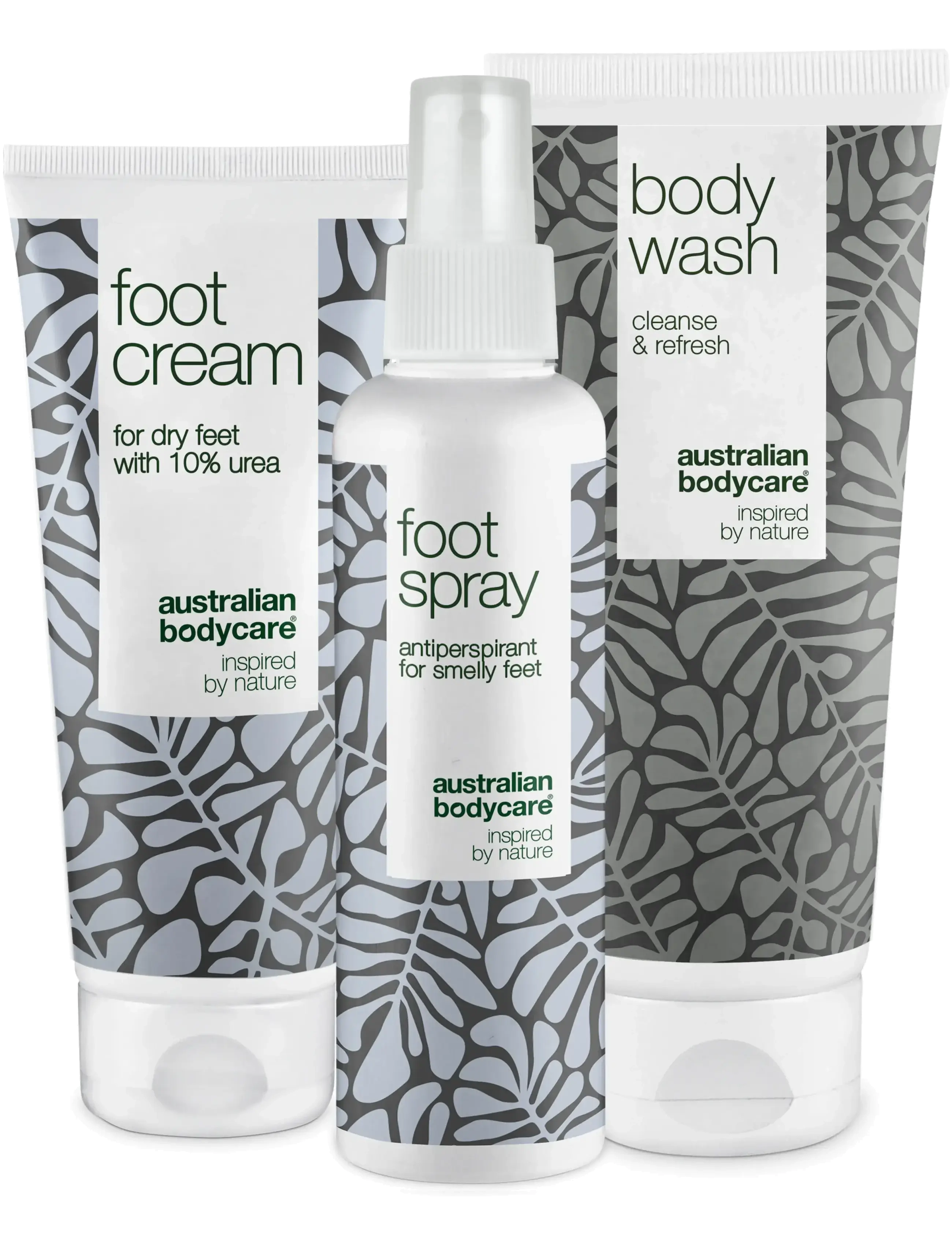 Australian Bodycare 3 step foot care - refreshing & moisturing foot care - Ilutooted meestele - TEA TREE OIL / clear