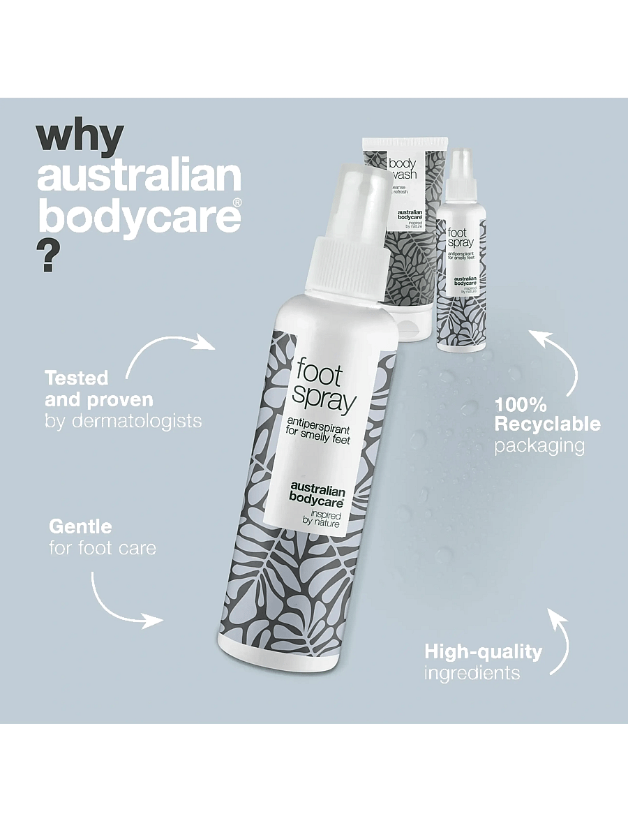 Australian Bodycare - 3 step foot care - refreshing & moisturing foot care - kätekreem - tea tree oil - 3