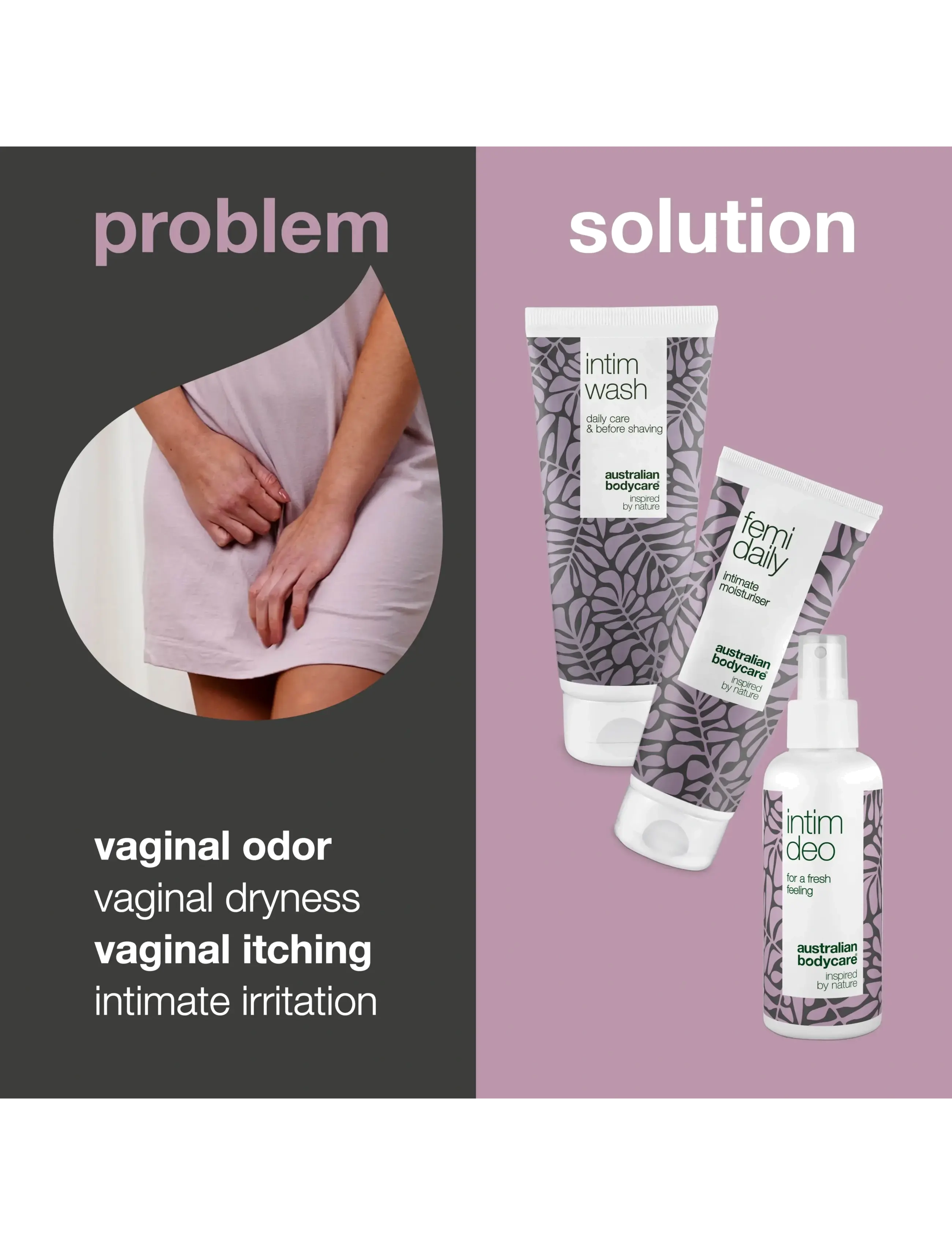 Australian Bodycare - intimate odour control - for a fresh feeling - intiimpesu - tea tree oil - 1