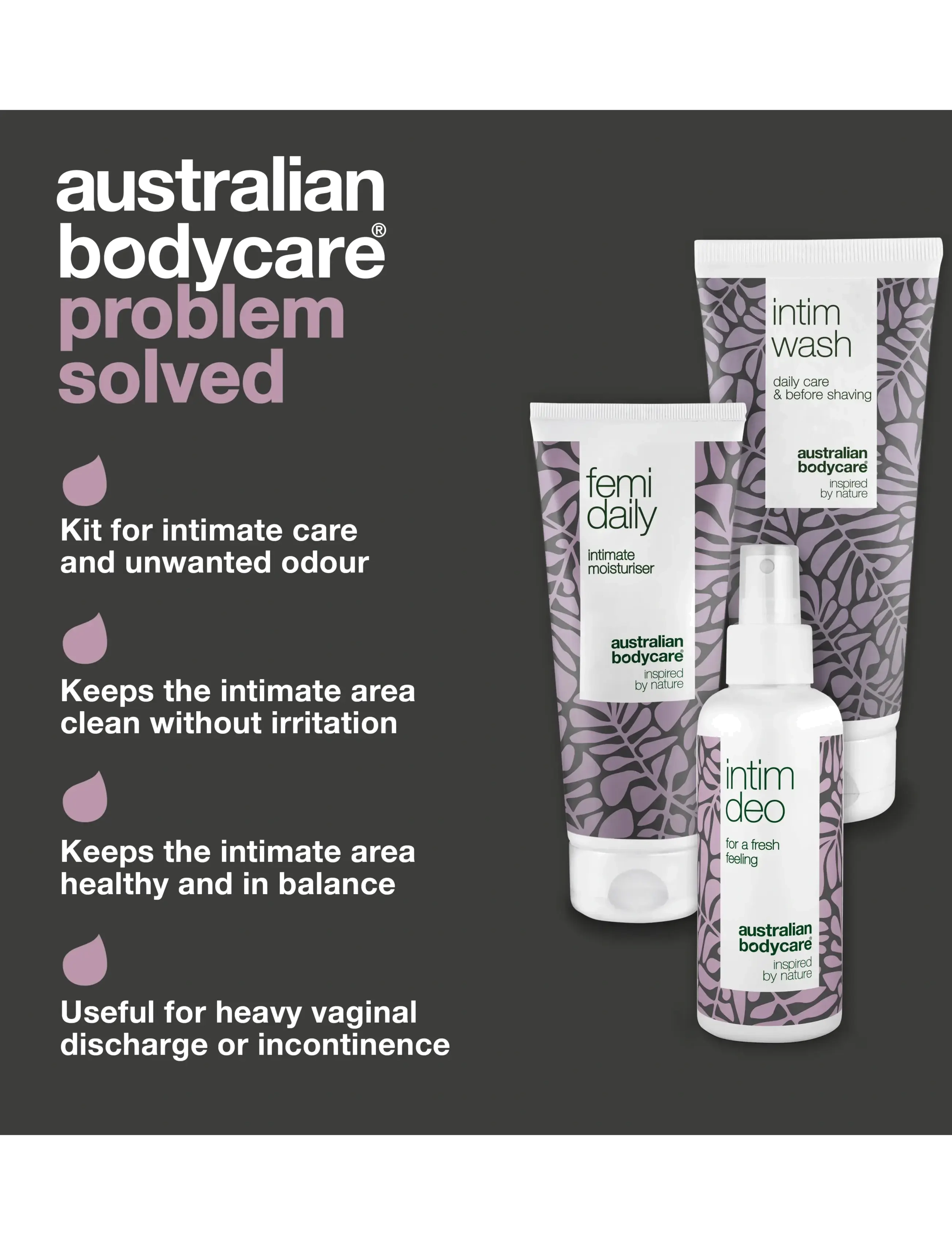 Australian Bodycare - intimate odour control - for a fresh feeling - intiimpesu - tea tree oil - 2