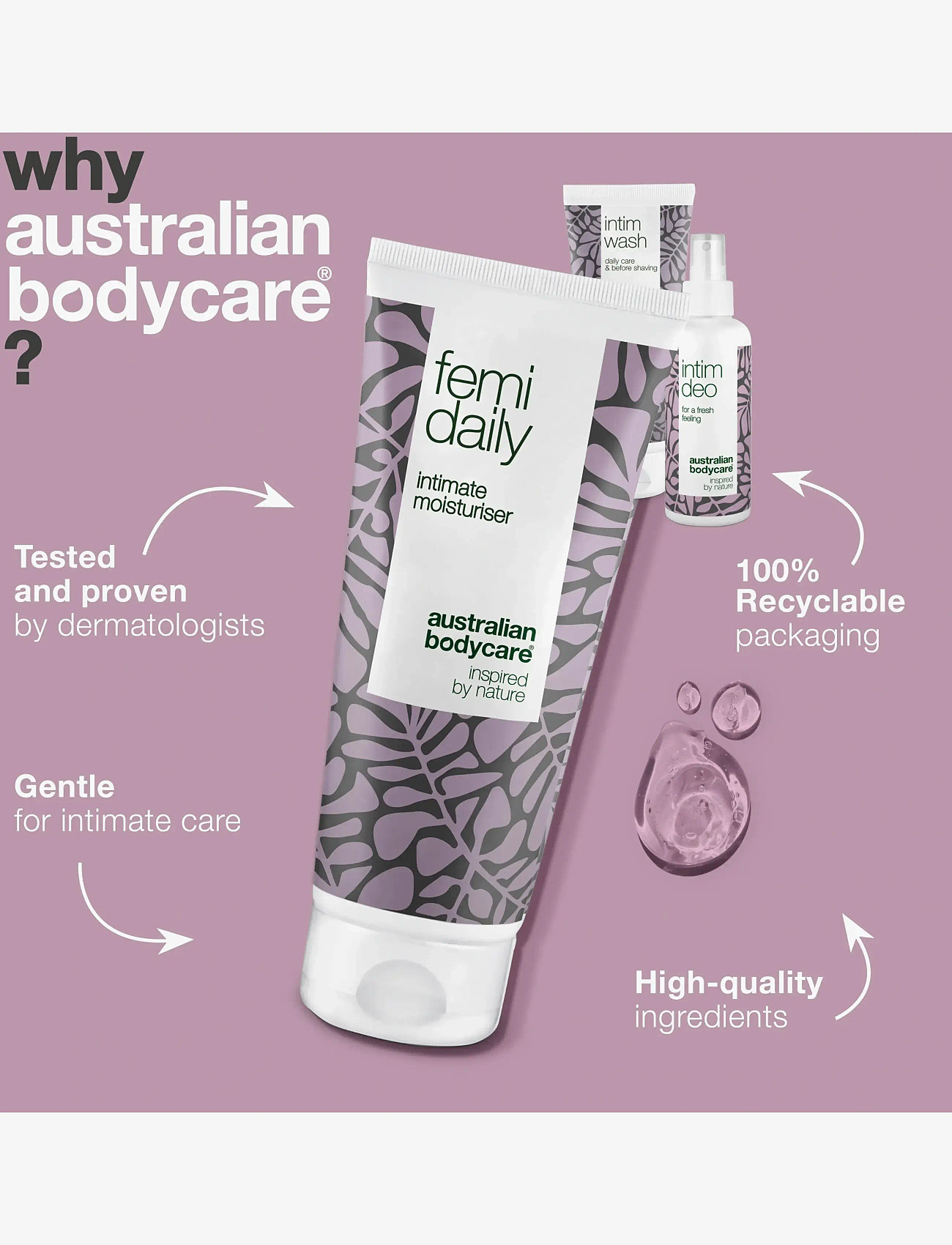 Australian Bodycare - intimate odour control - for a fresh feeling - tea tree oil - 3