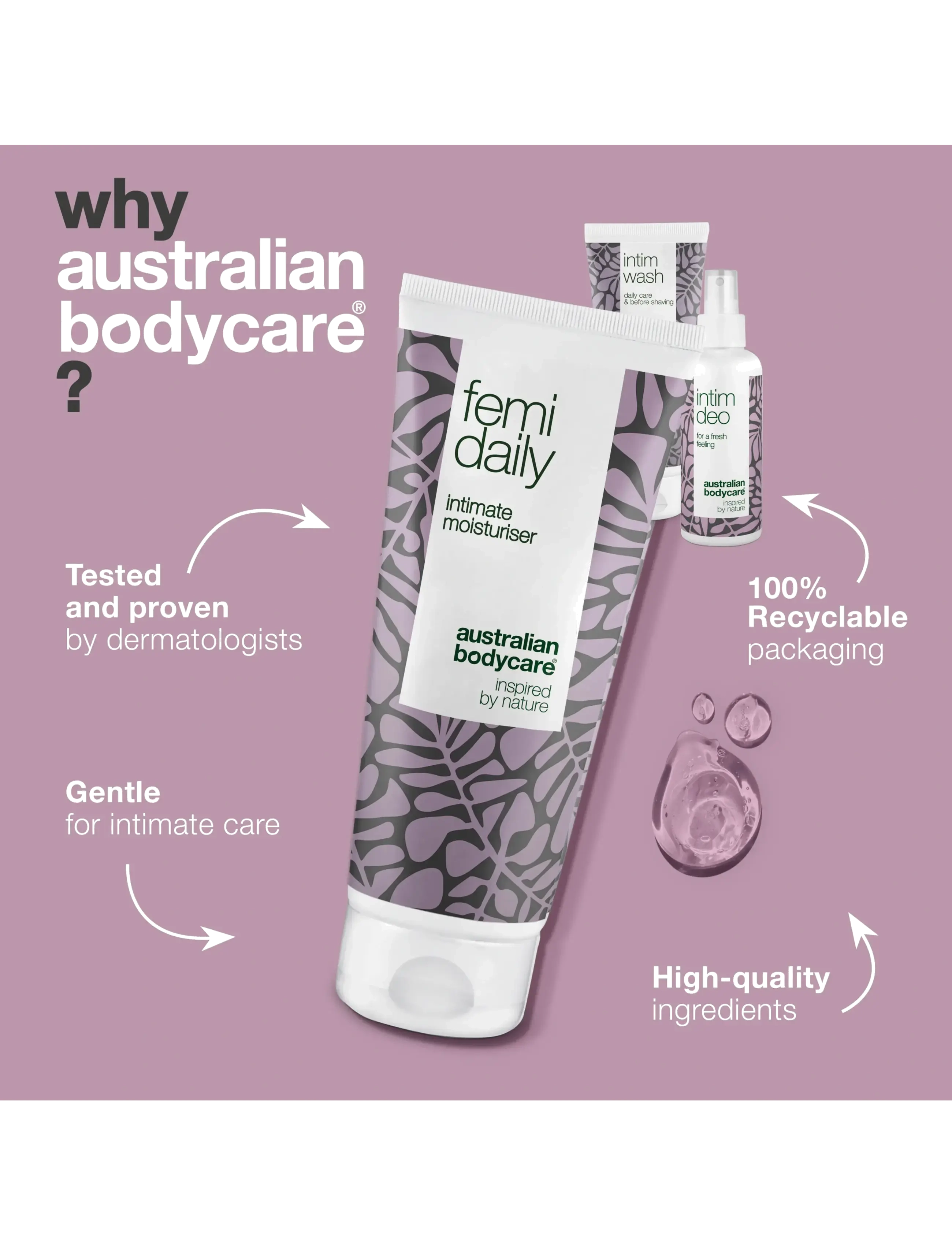 Australian Bodycare - intimate odour control - for a fresh feeling - intiimpesu - tea tree oil - 3