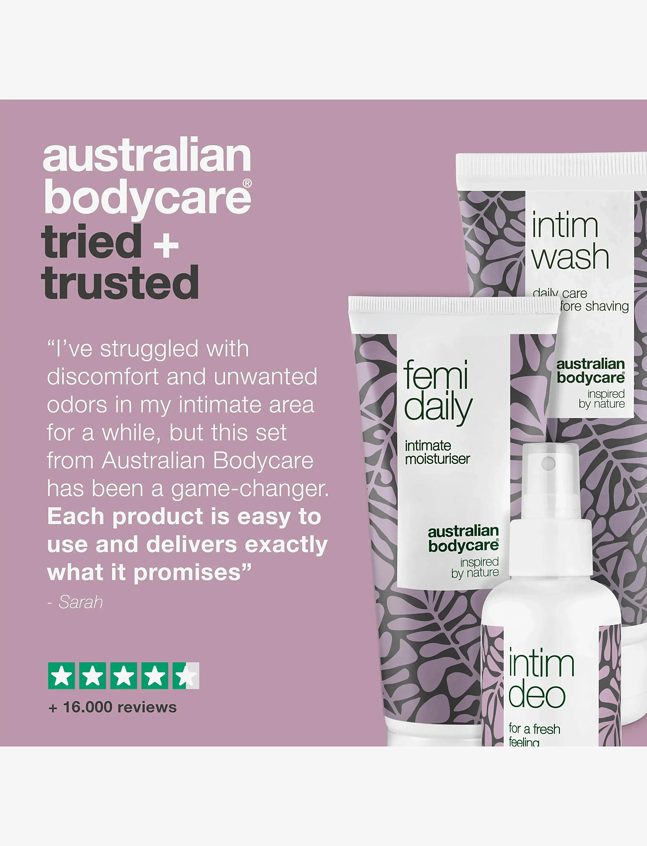 Australian Bodycare - intimate odour control - for a fresh feeling - tea tree oil - 4