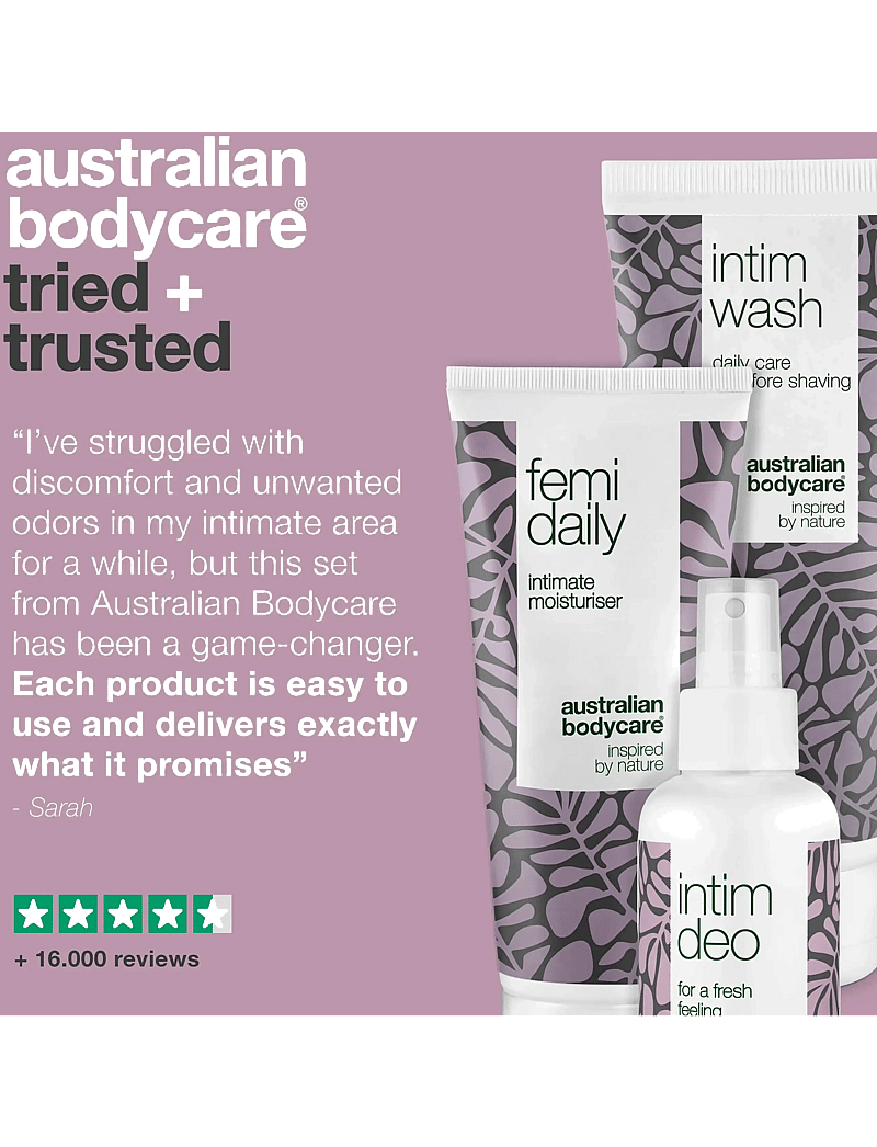 Australian Bodycare - intimate odour control - for a fresh feeling - intiimpesu - tea tree oil - 4
