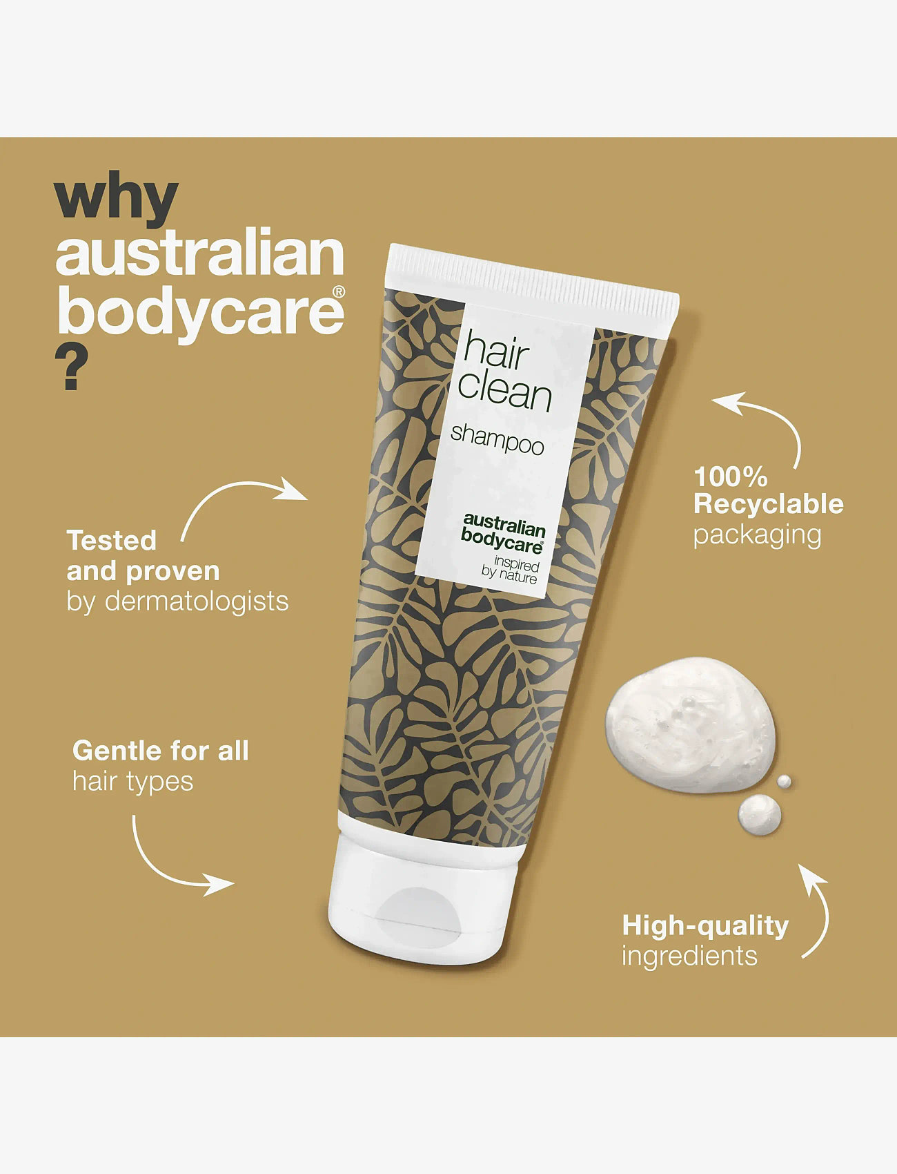 Australian Bodycare - Hair Clean 200 ml - shampo - clear - 3