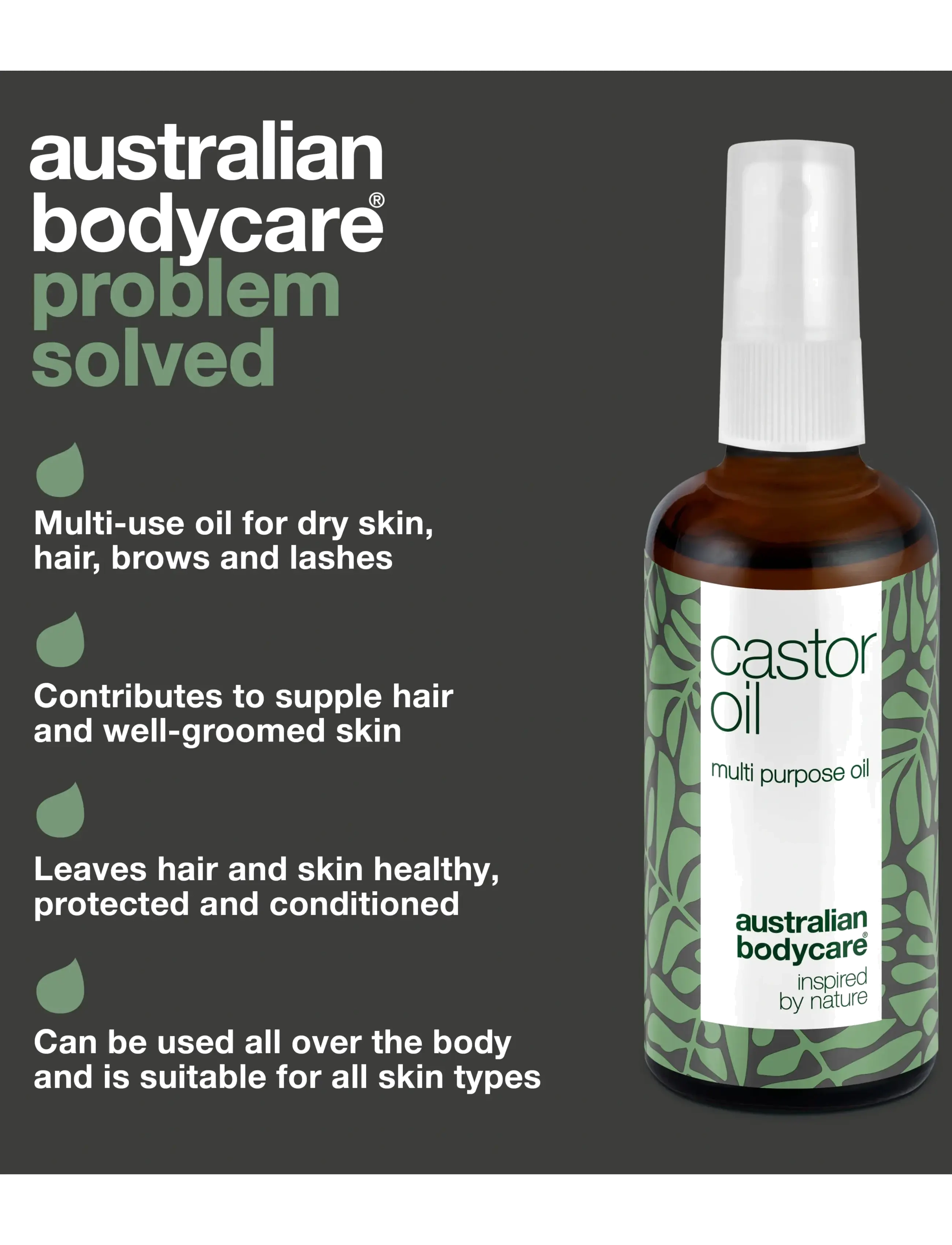 Australian Bodycare - Castor Oil 100ml - hårolie - / - 2